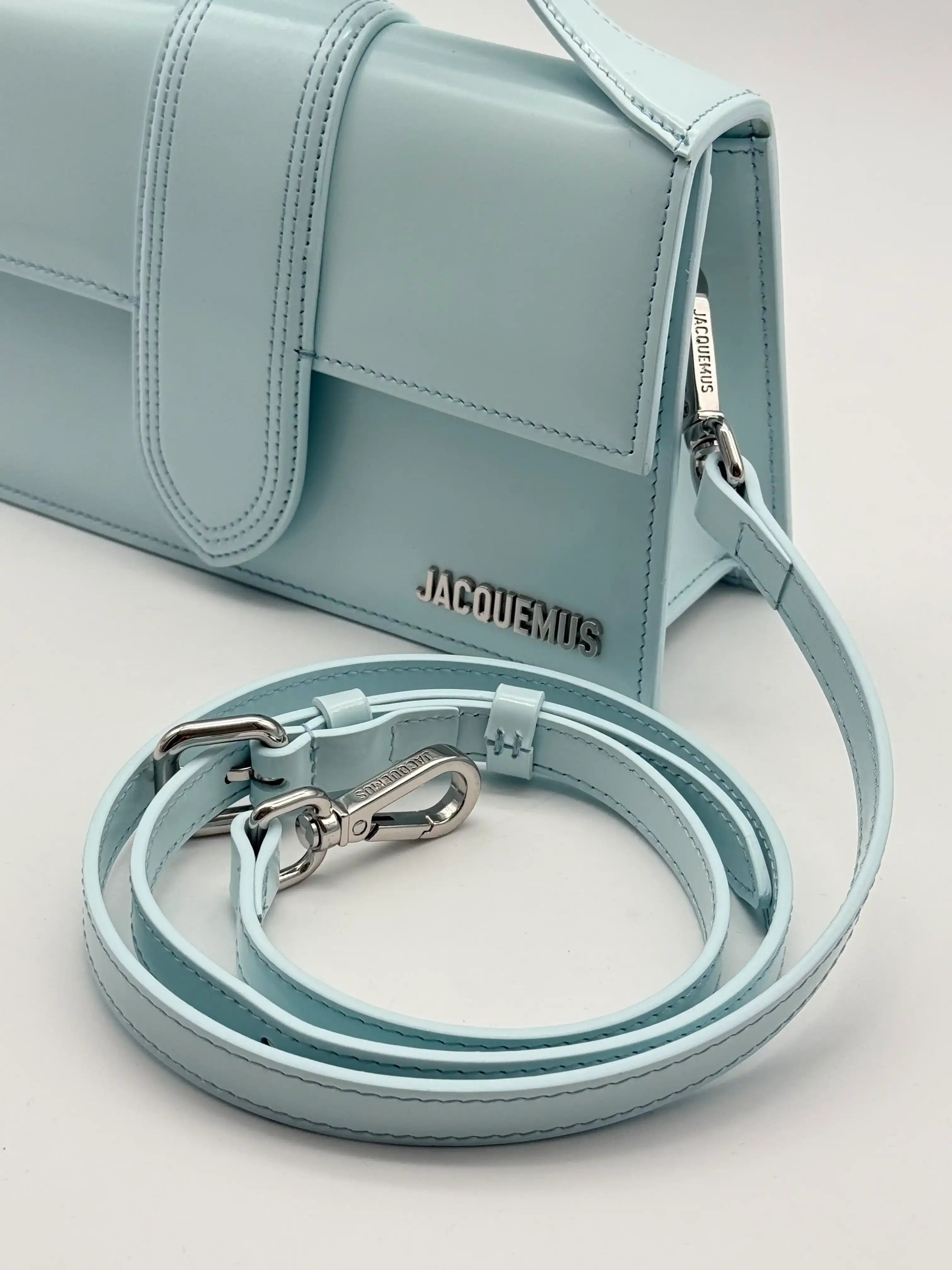 Borsa Le Grand Bambino In Pelle Azzurra