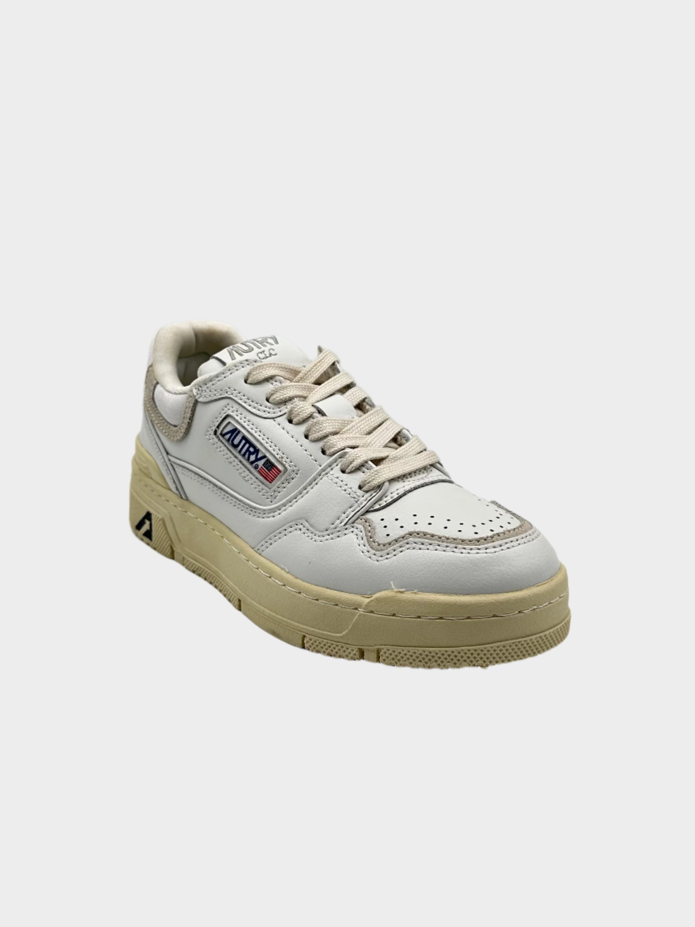 CLC White Low Sneakers