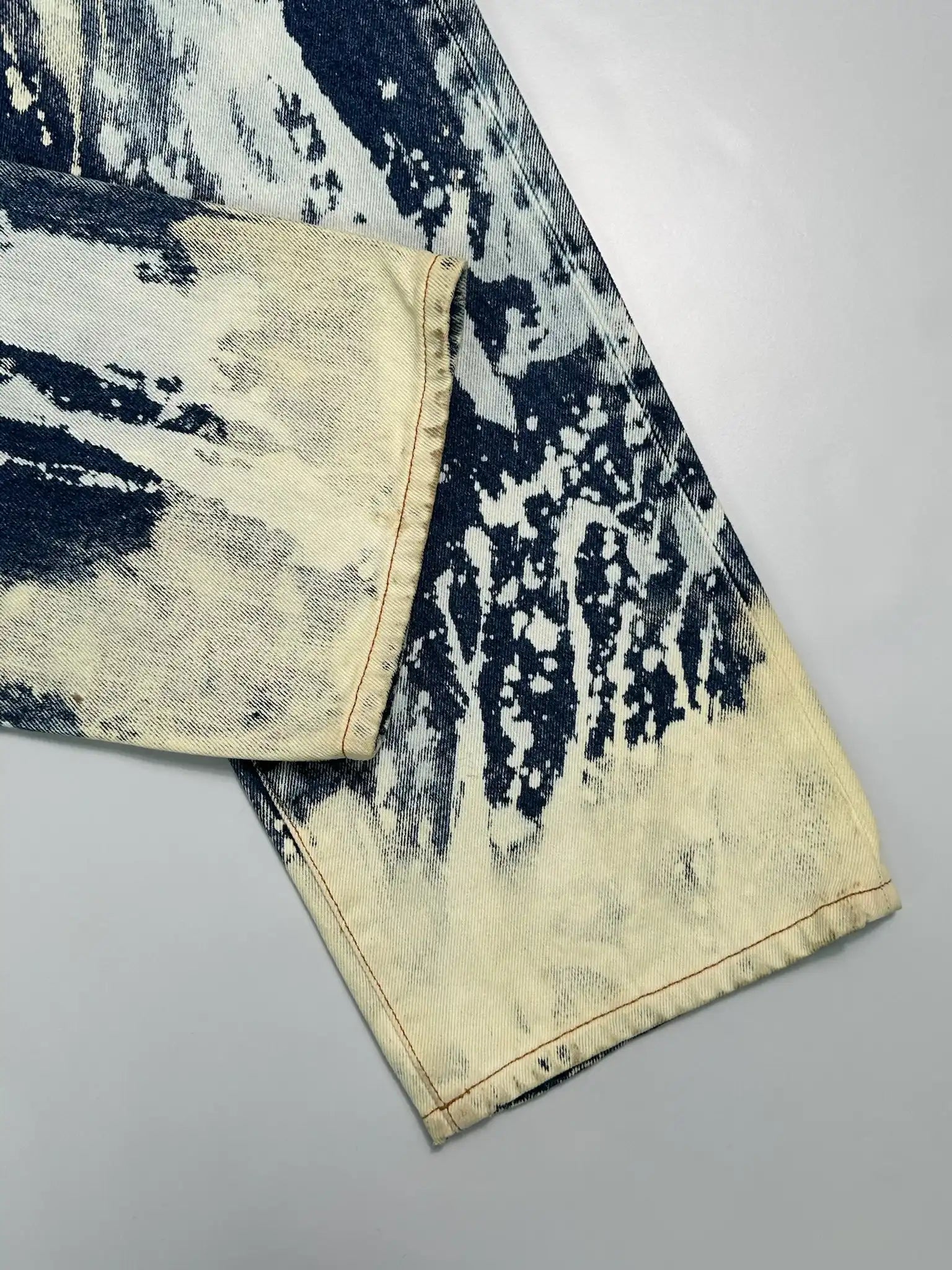 Tie Dye Effect Jeans