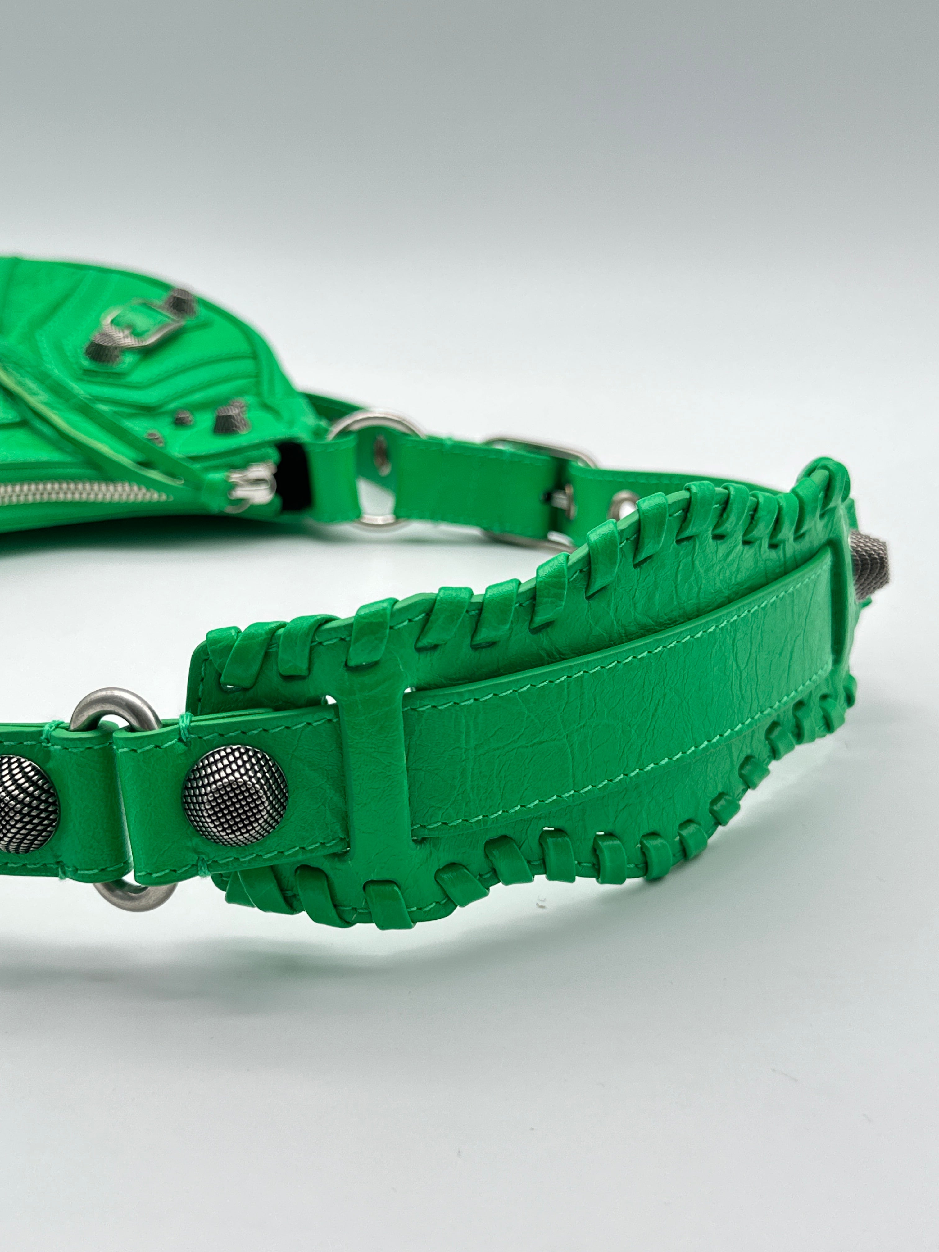 Borsa Le Cagole XS In Pelle Arena Verde