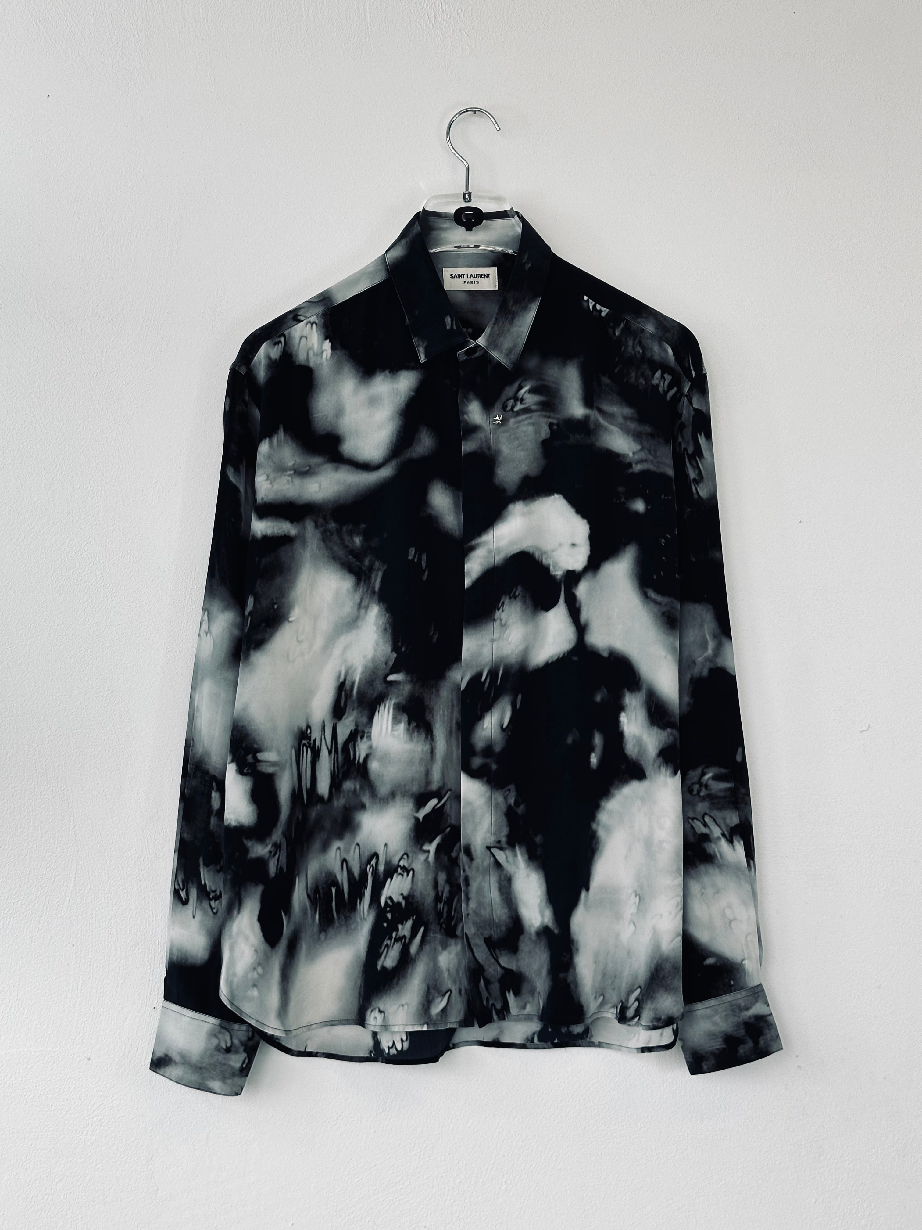 Silk Tie-Dye Shirt