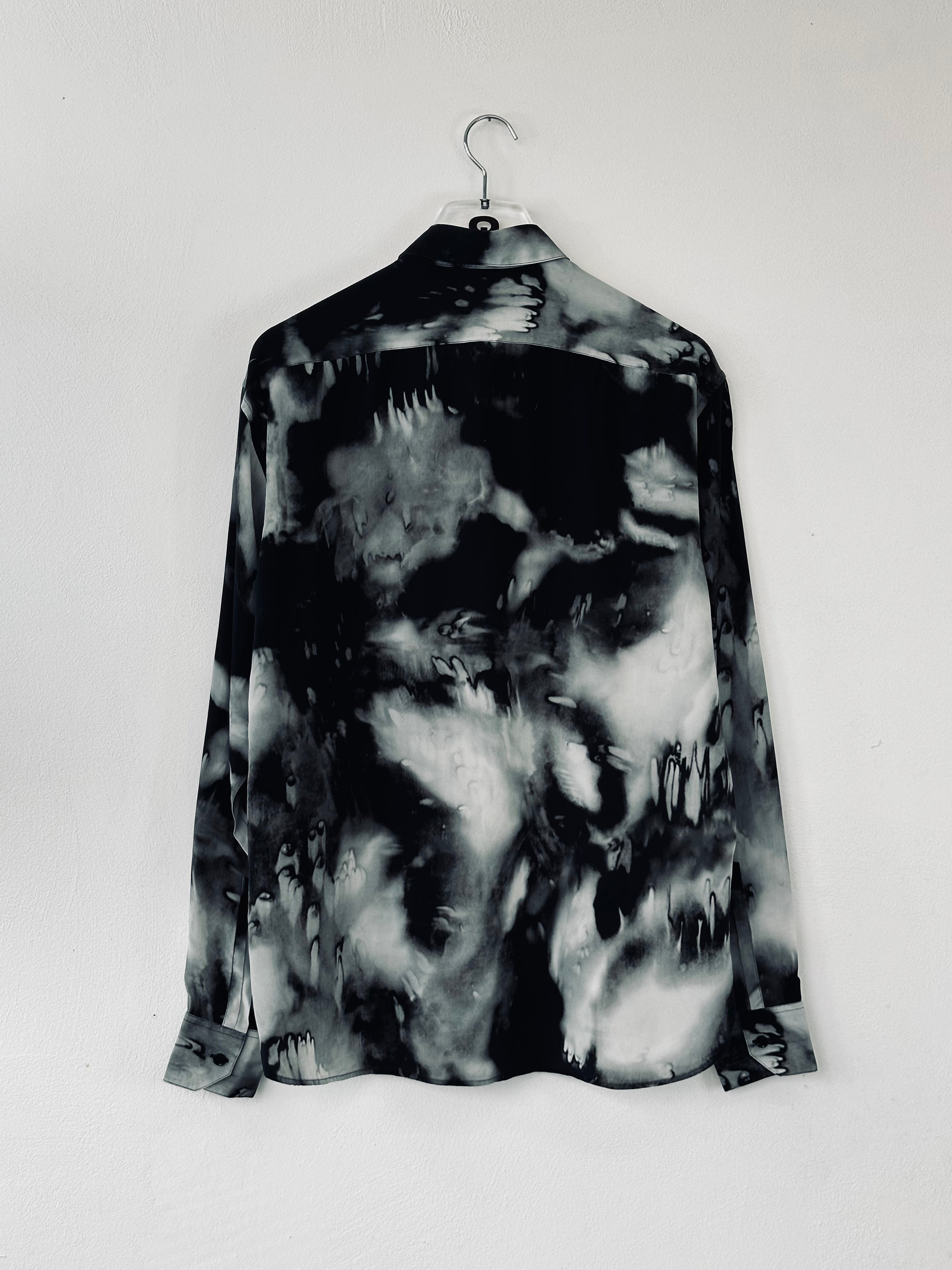 Silk Tie-Dye Shirt