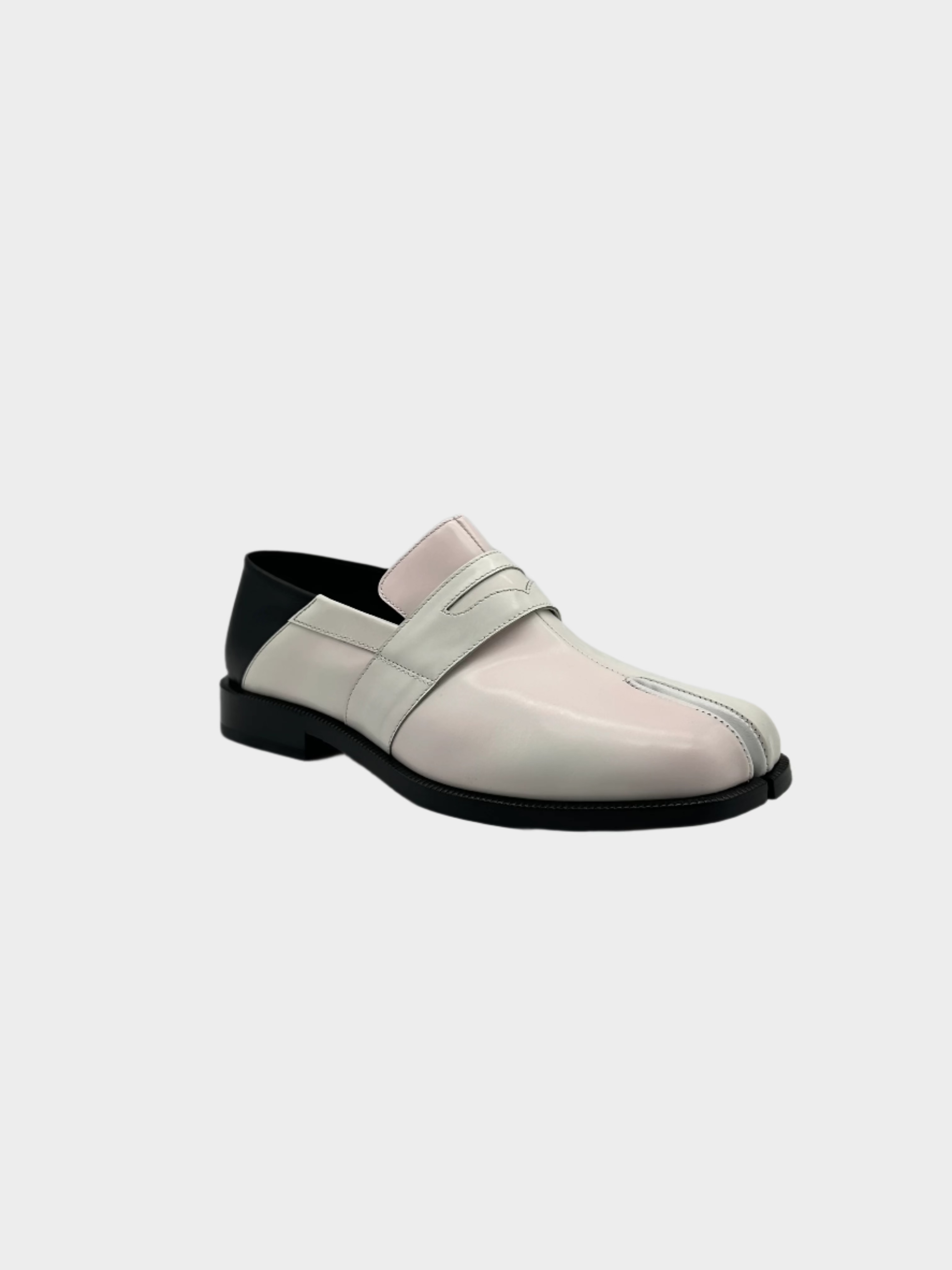 Tabi Loafers Maison Margiela in Pelle Multicolor Con Dettaglio Split Toe