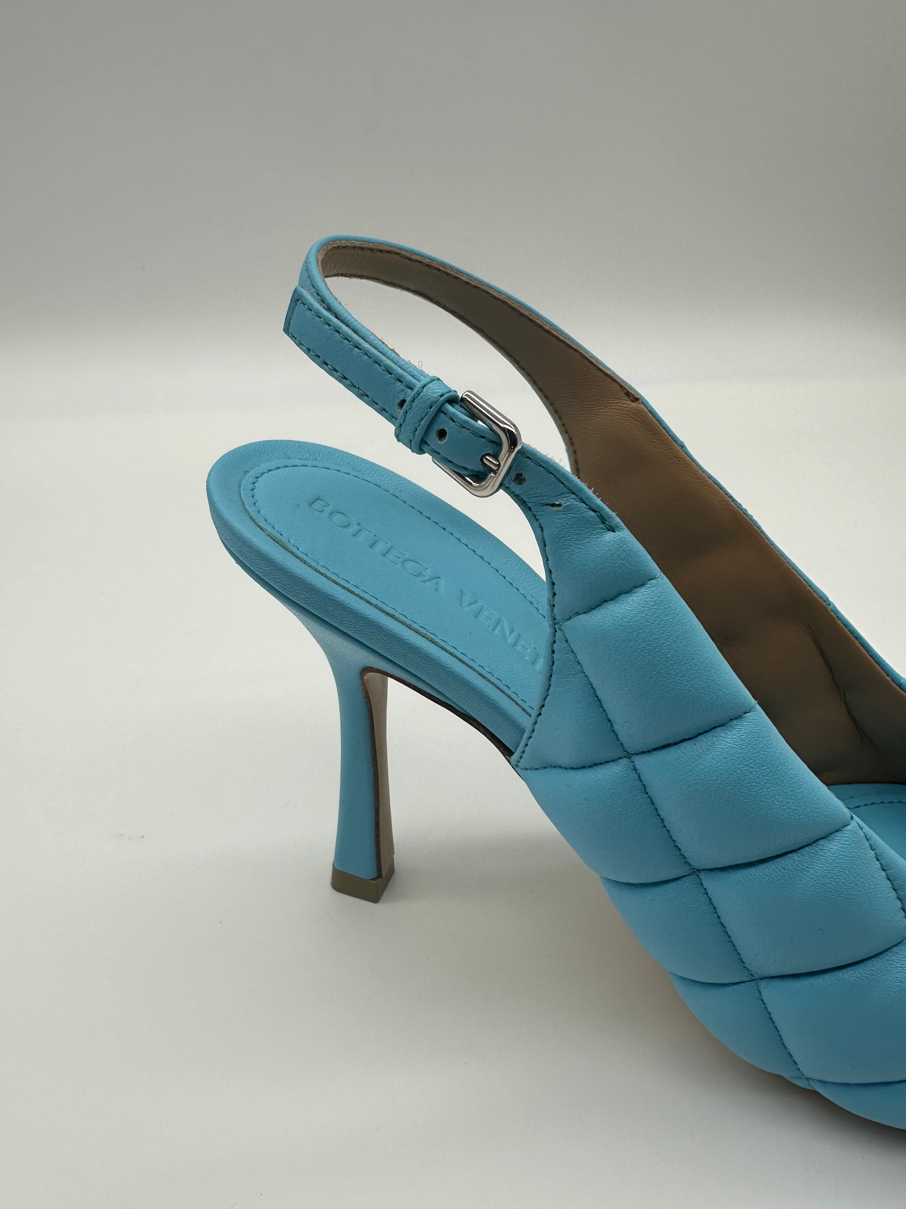 Padded Sandal Nappa Matelass