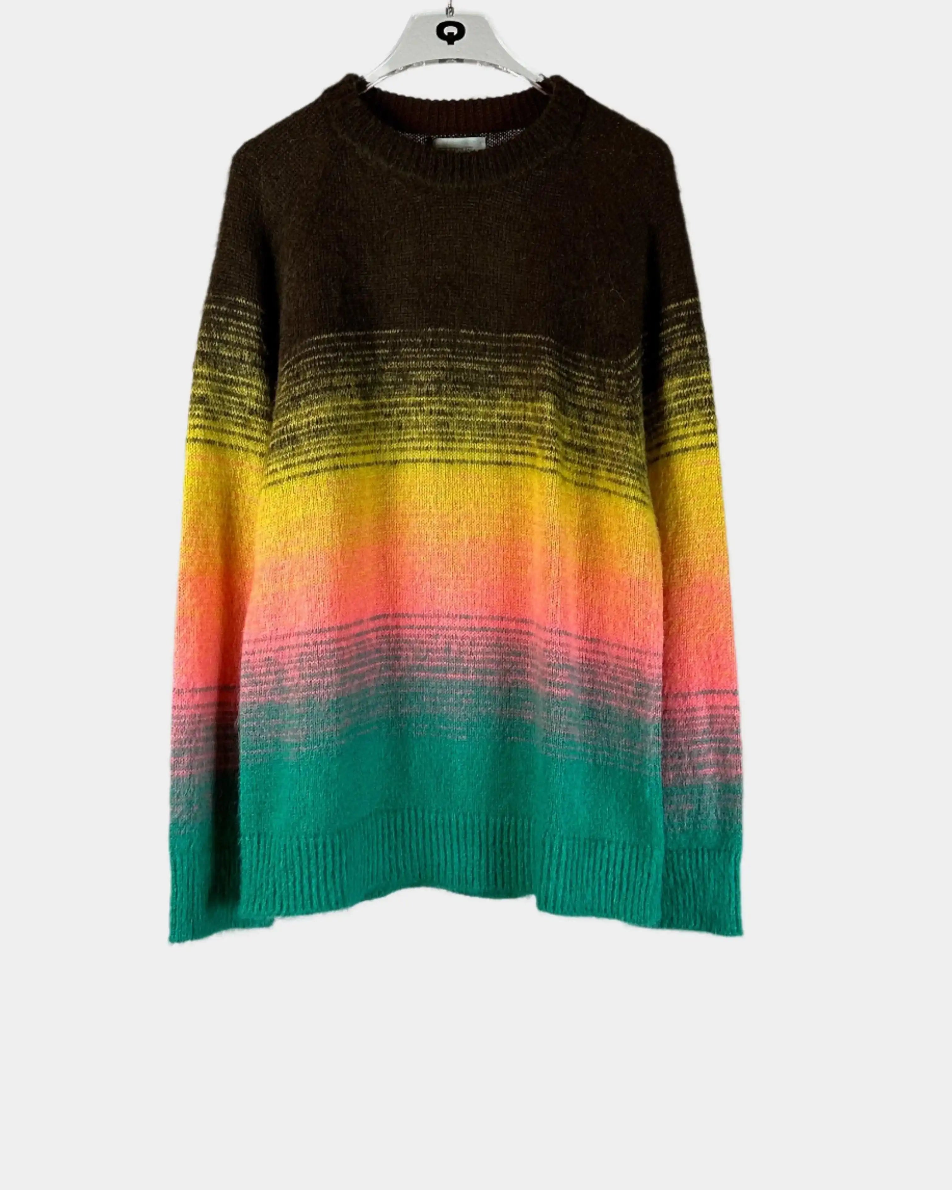 Maglione con Colletto Degradè