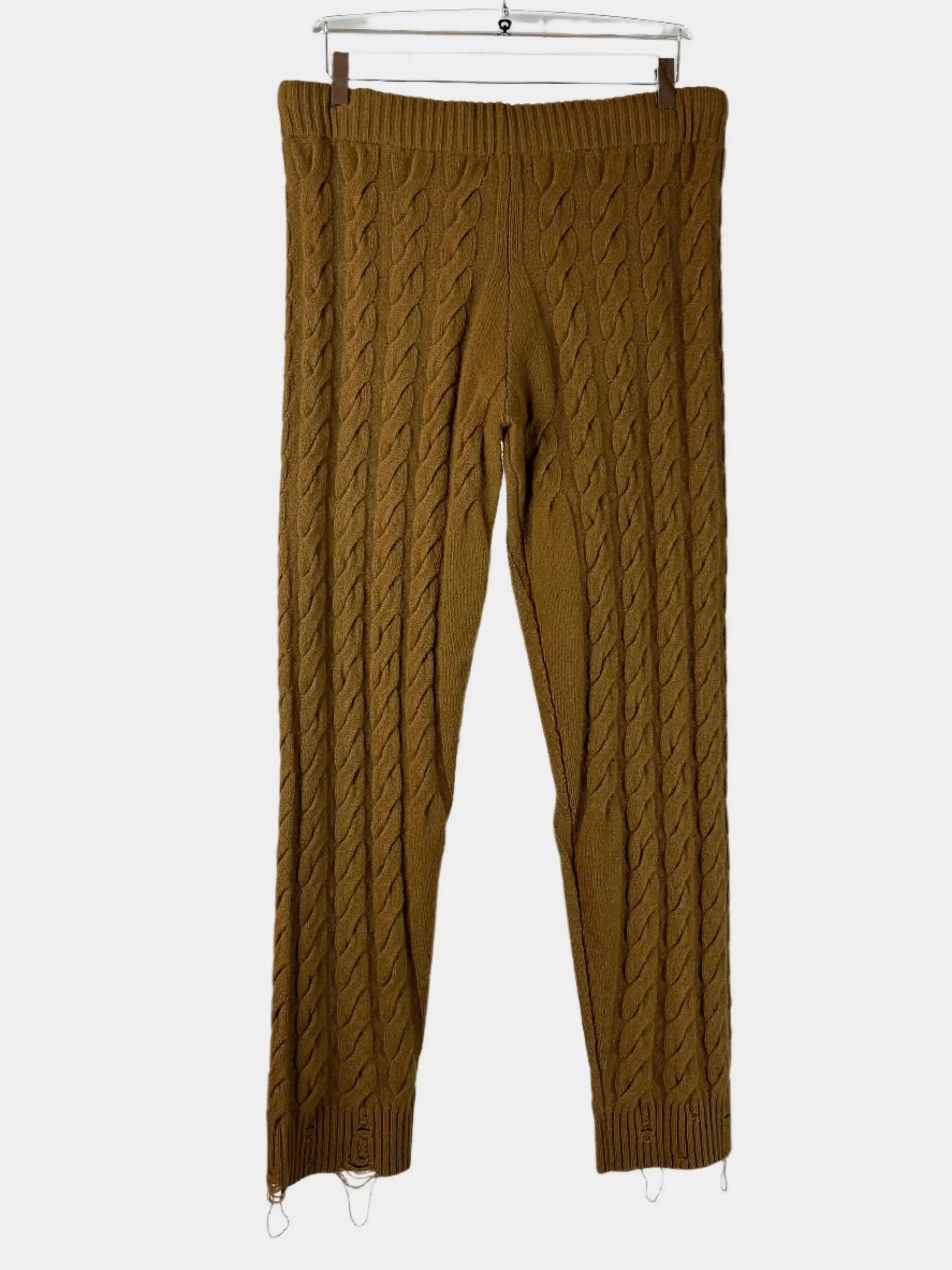 Braided Pants with Waistband