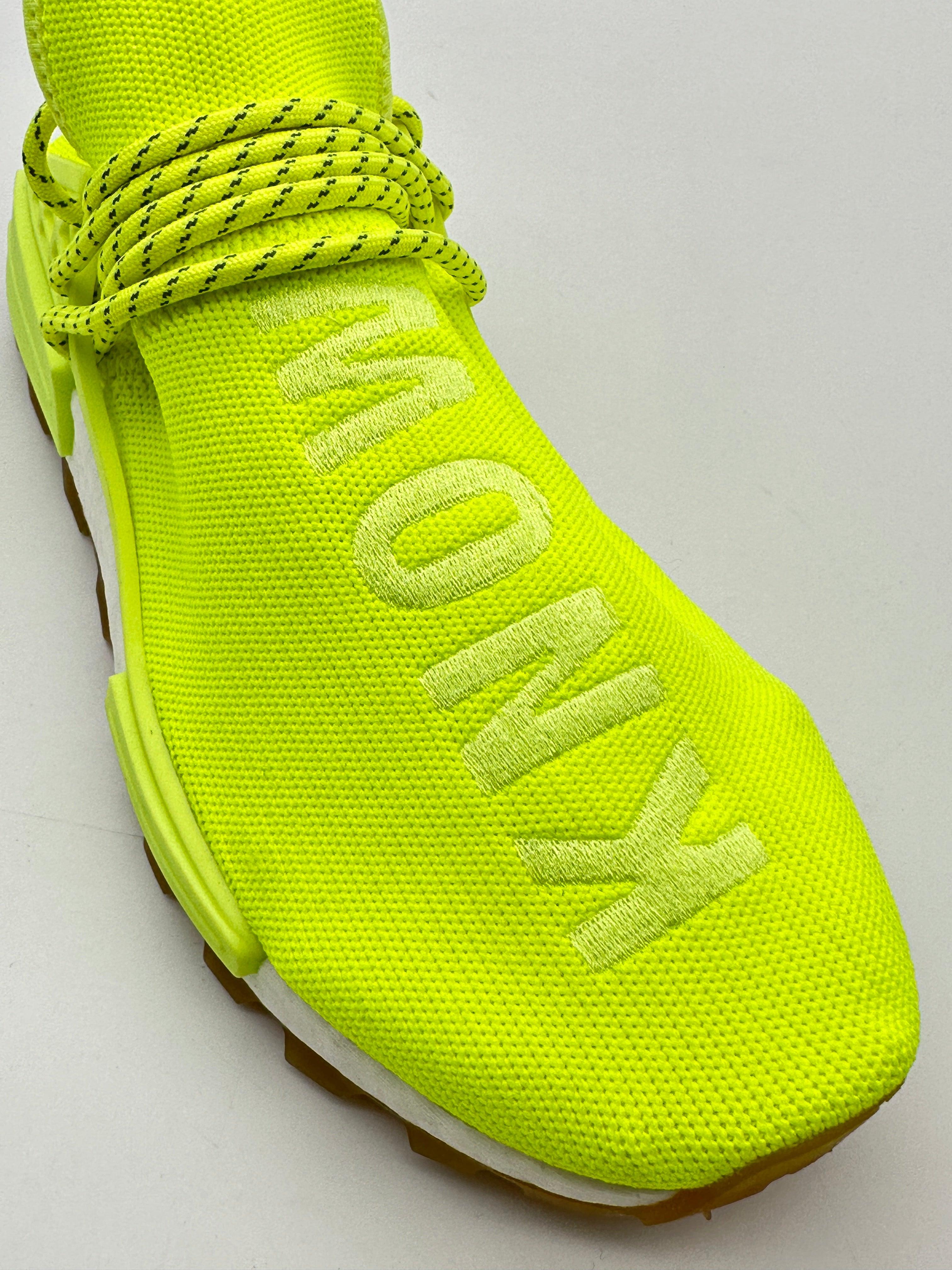 Yellow Fluo Hu NMD