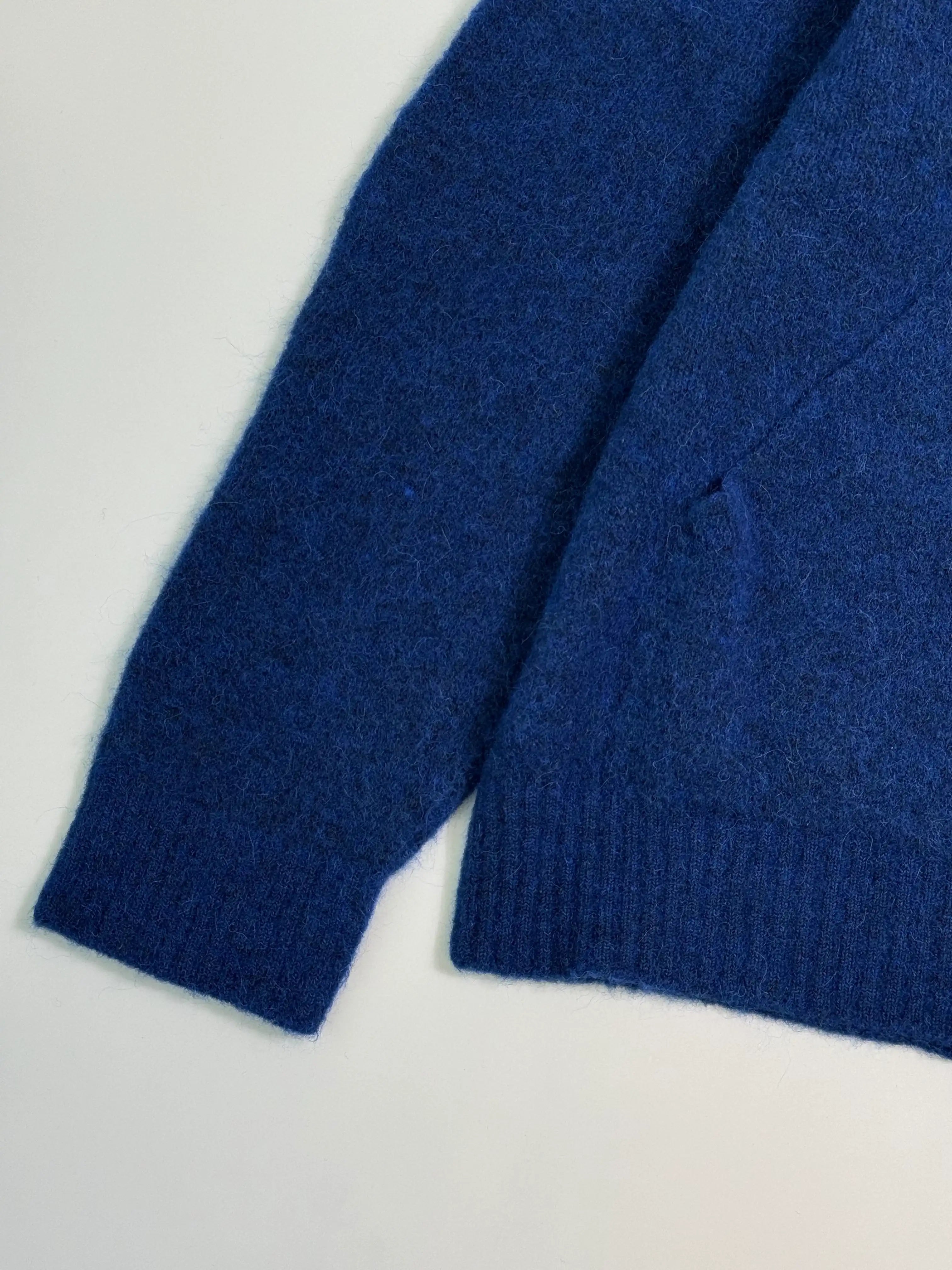 Felpa In Maglia Con Cappuccio