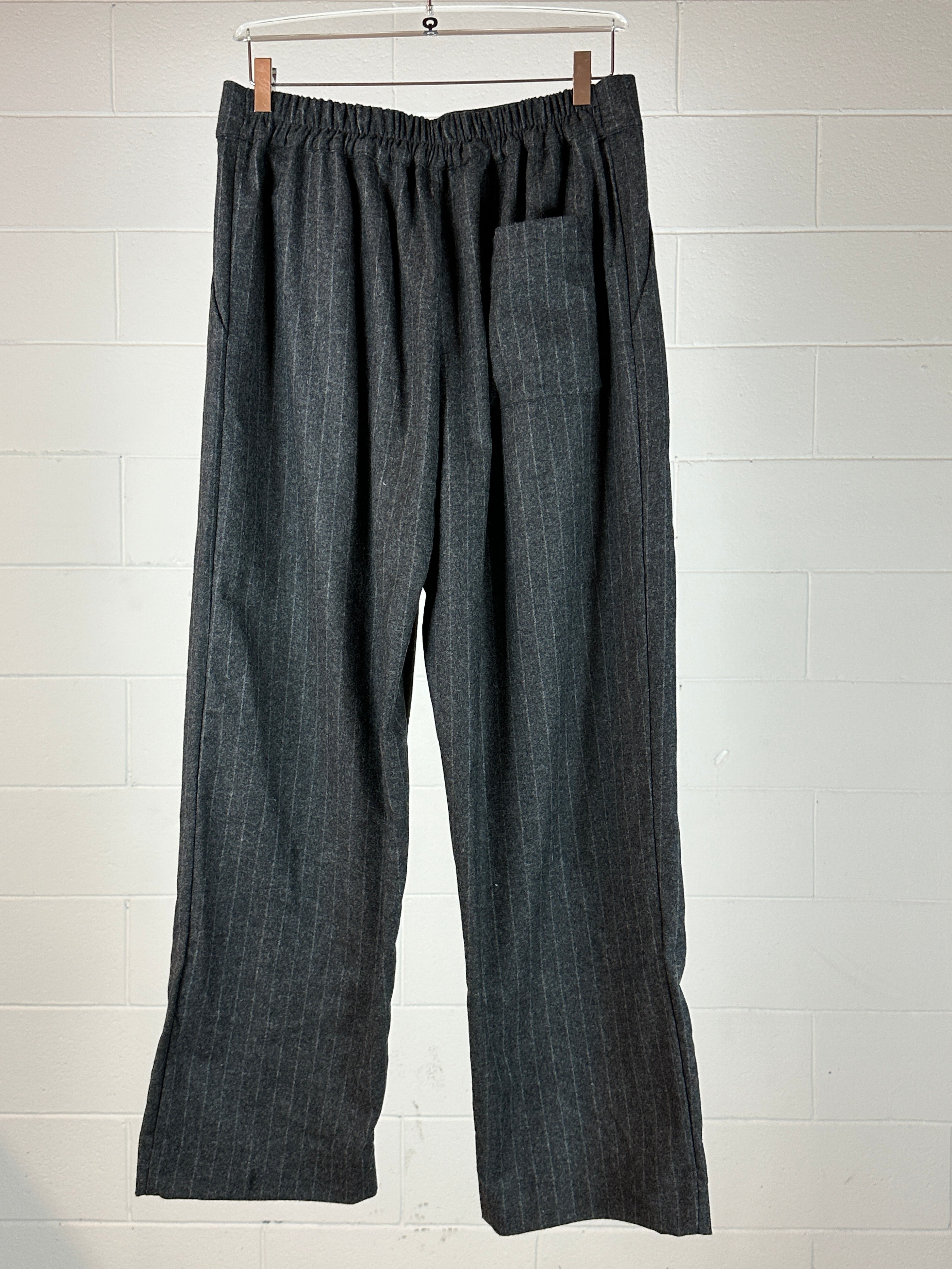 Baggy Pin-Striped Trousers