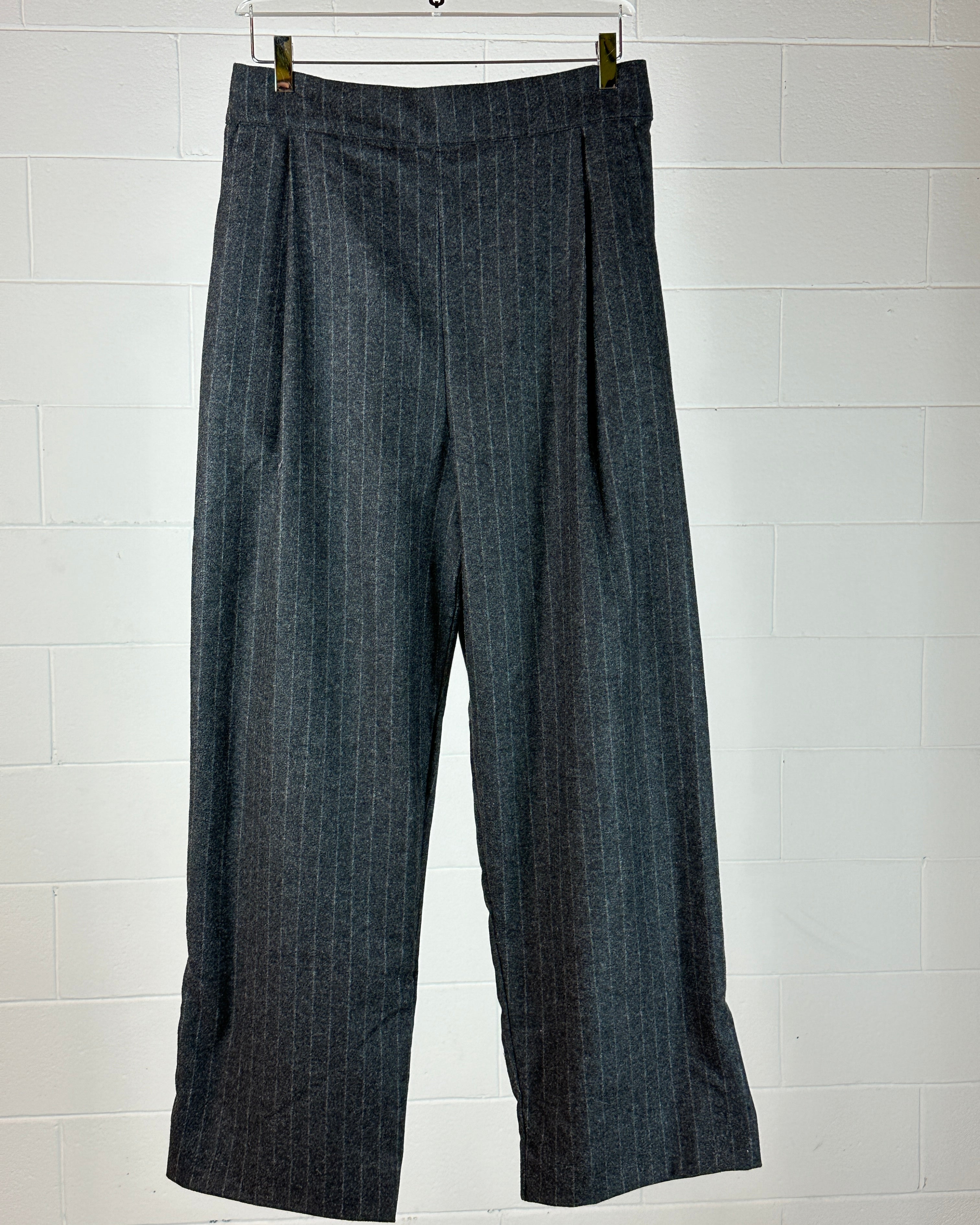 Baggy Pin-Striped Trousers