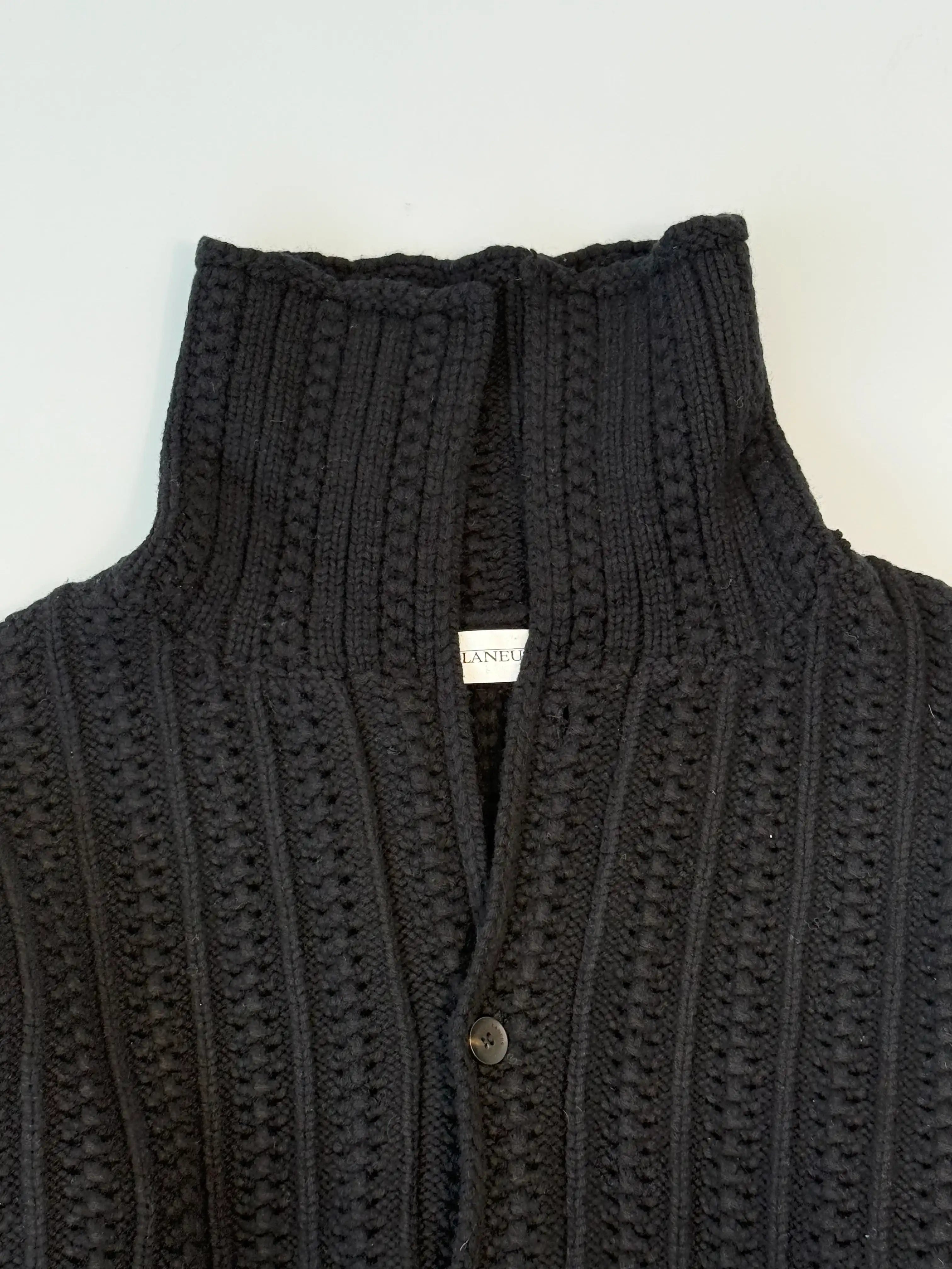 Polo In Maglia Con Collo Alto