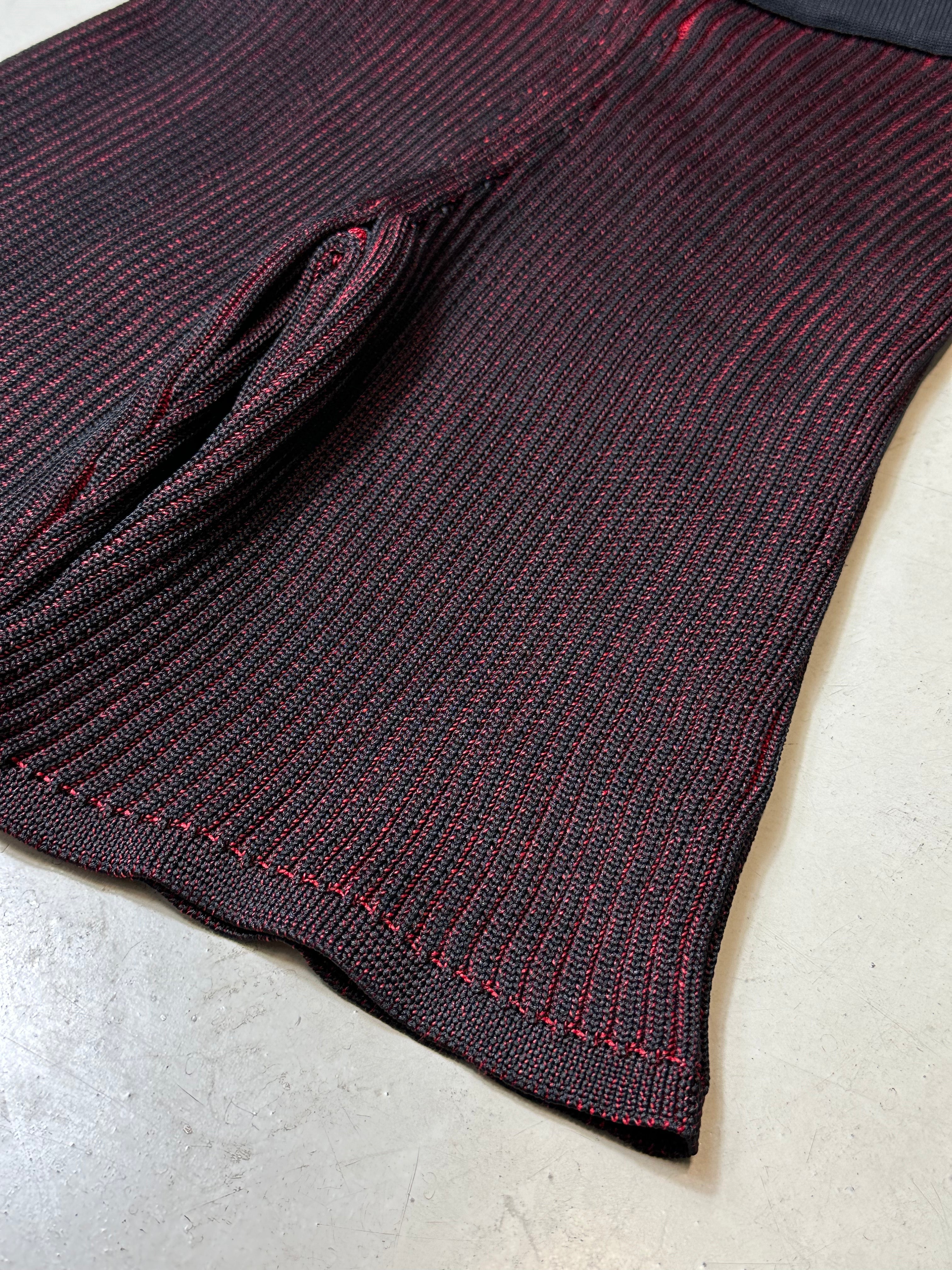 Two-tone Ribbed Shorts