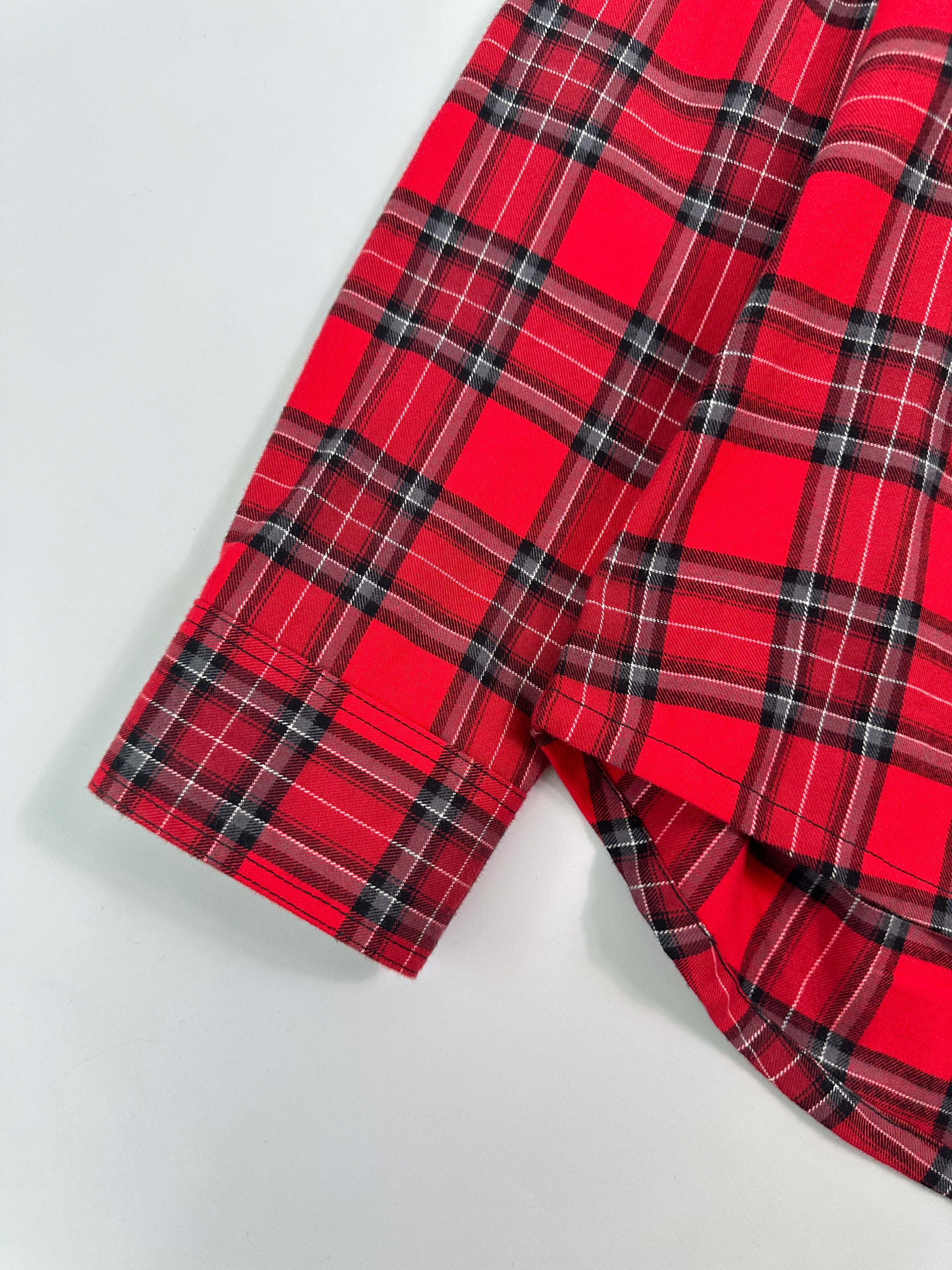 Camicia A Quadri Rossa