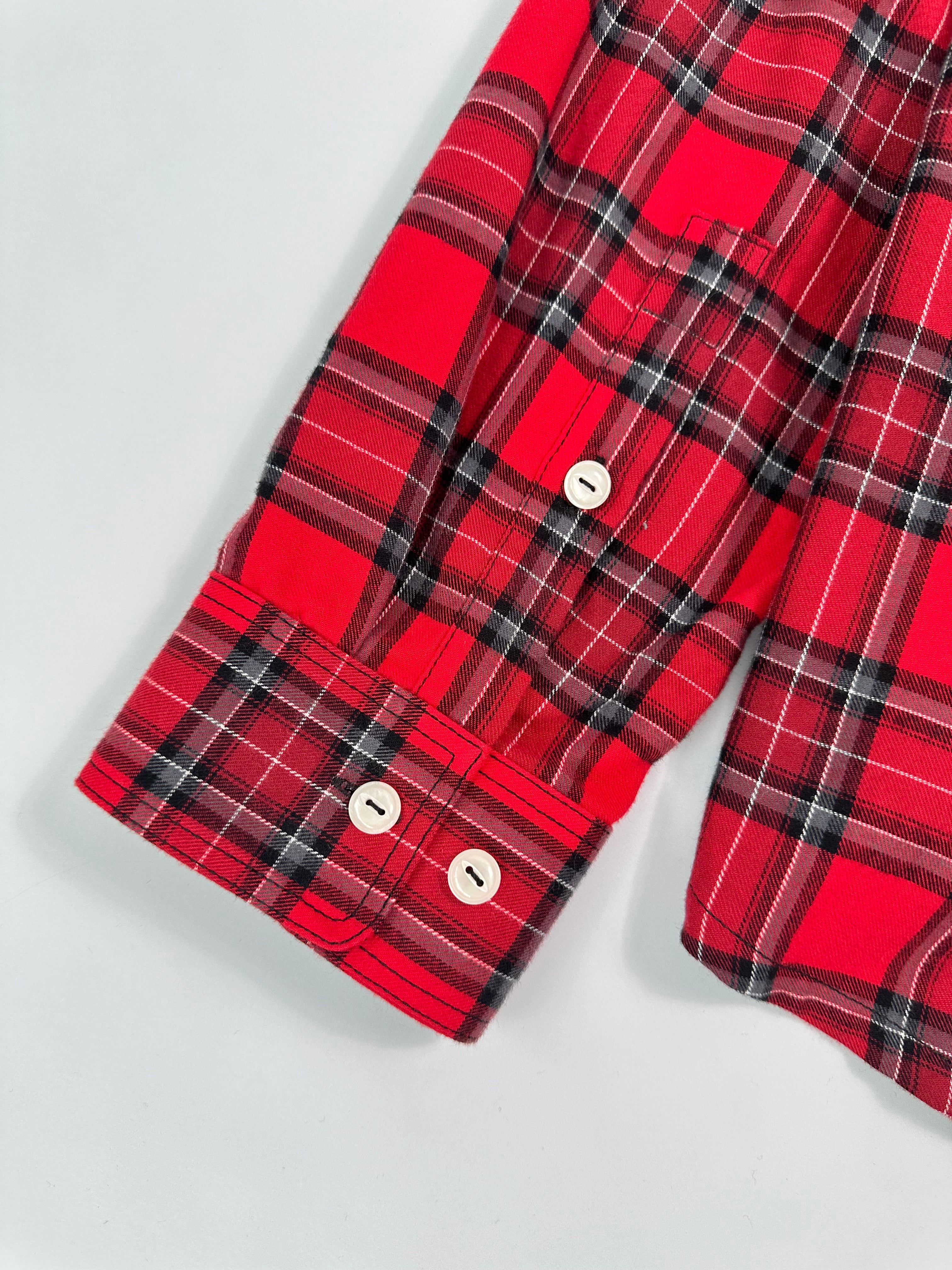 Camicia A Quadri Rossa