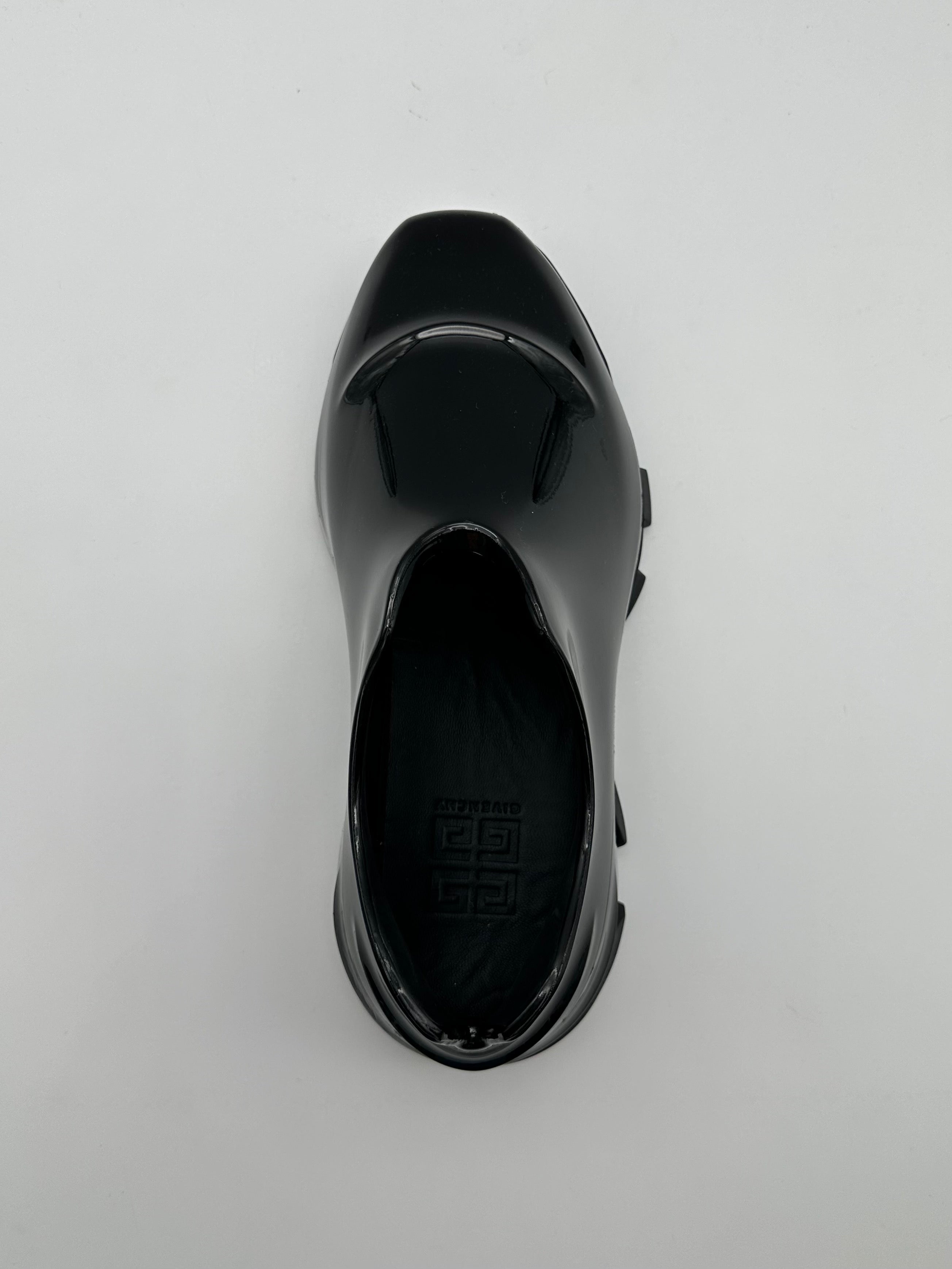 Monumental Mallow Black Rubber Sneakers