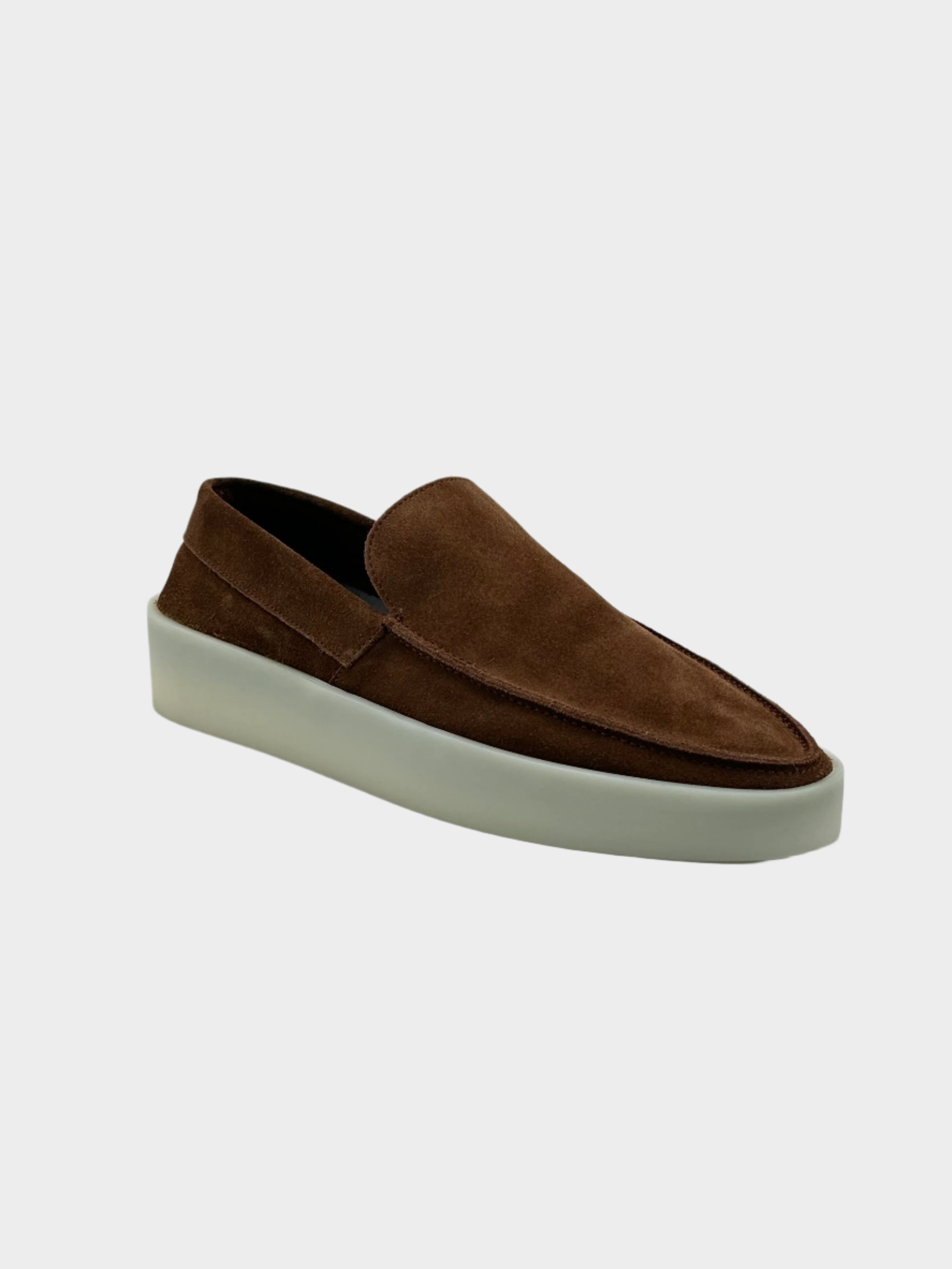 Tobacco Suede Moccasin