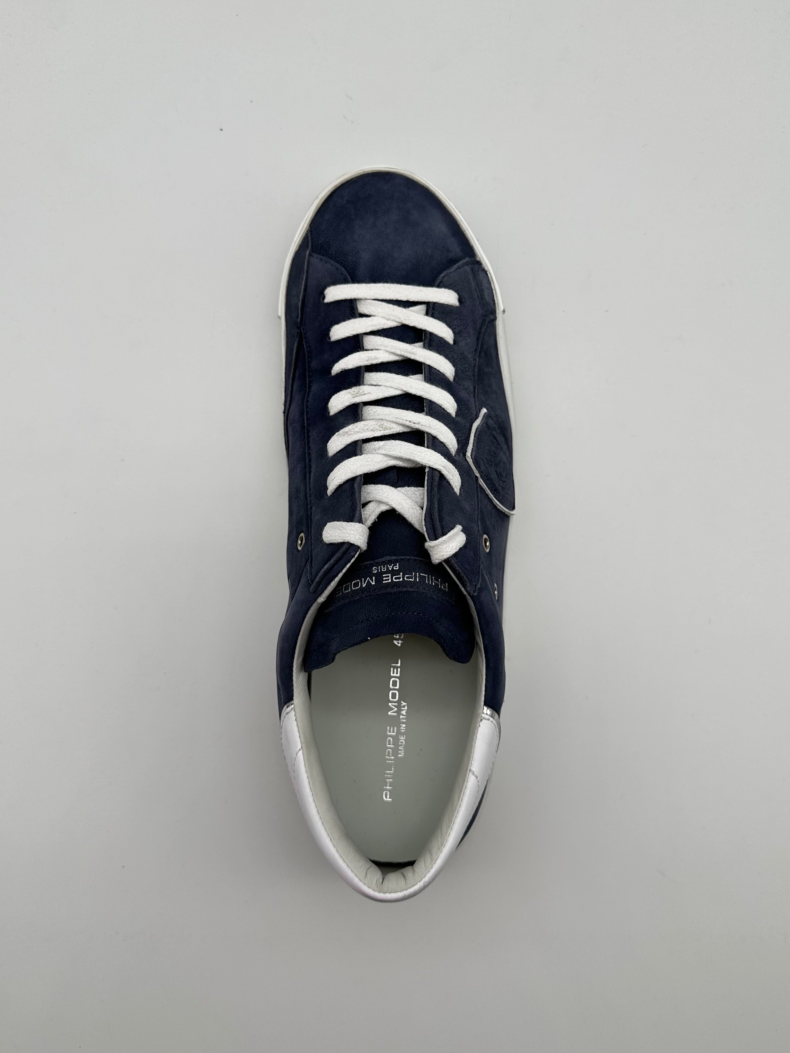Sneakers PRSX Low In Nabuk Lave Blu