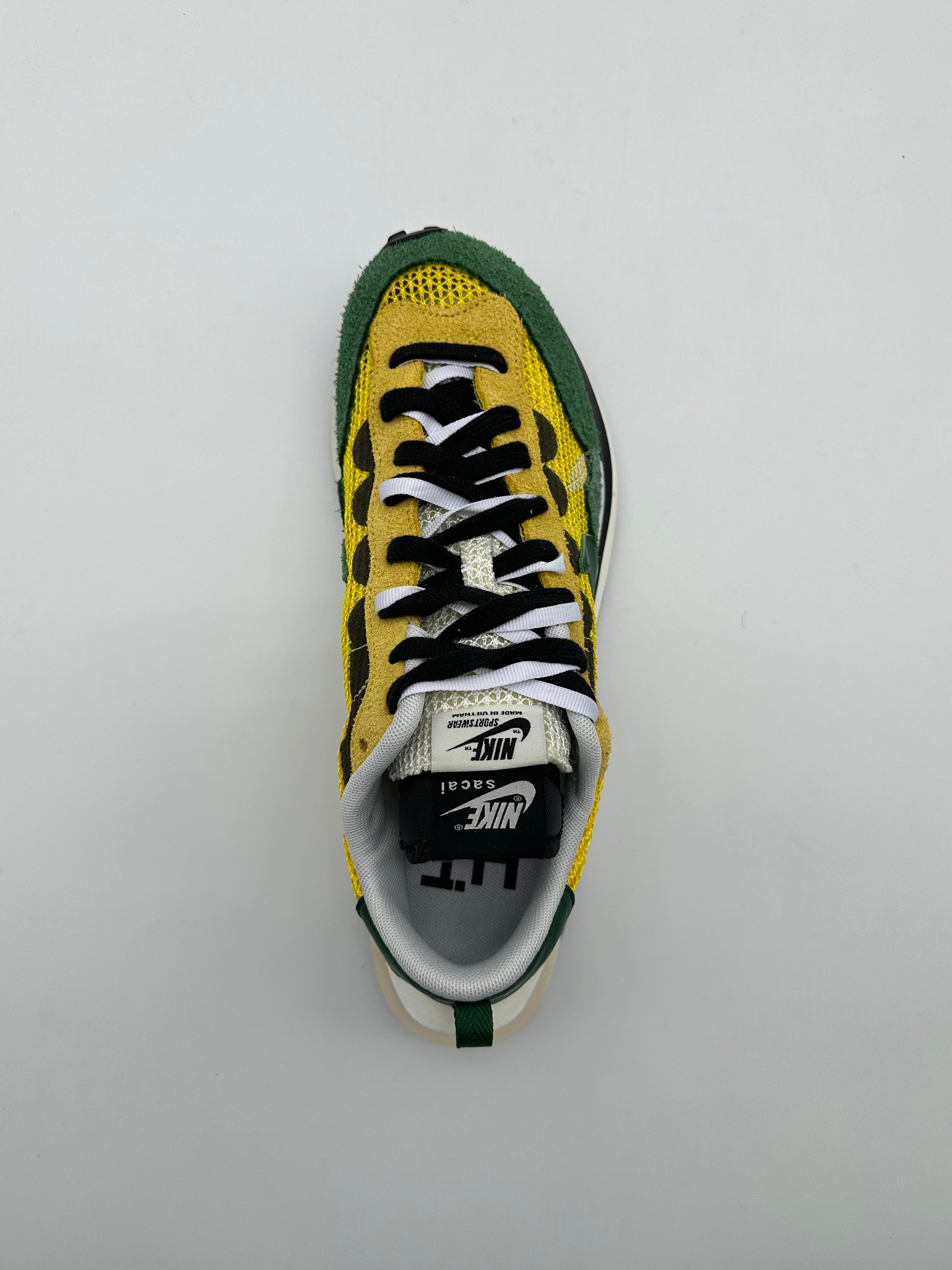 Sneakers Nike Vaporwaffle Sacai Tour Yellow Gorge Green