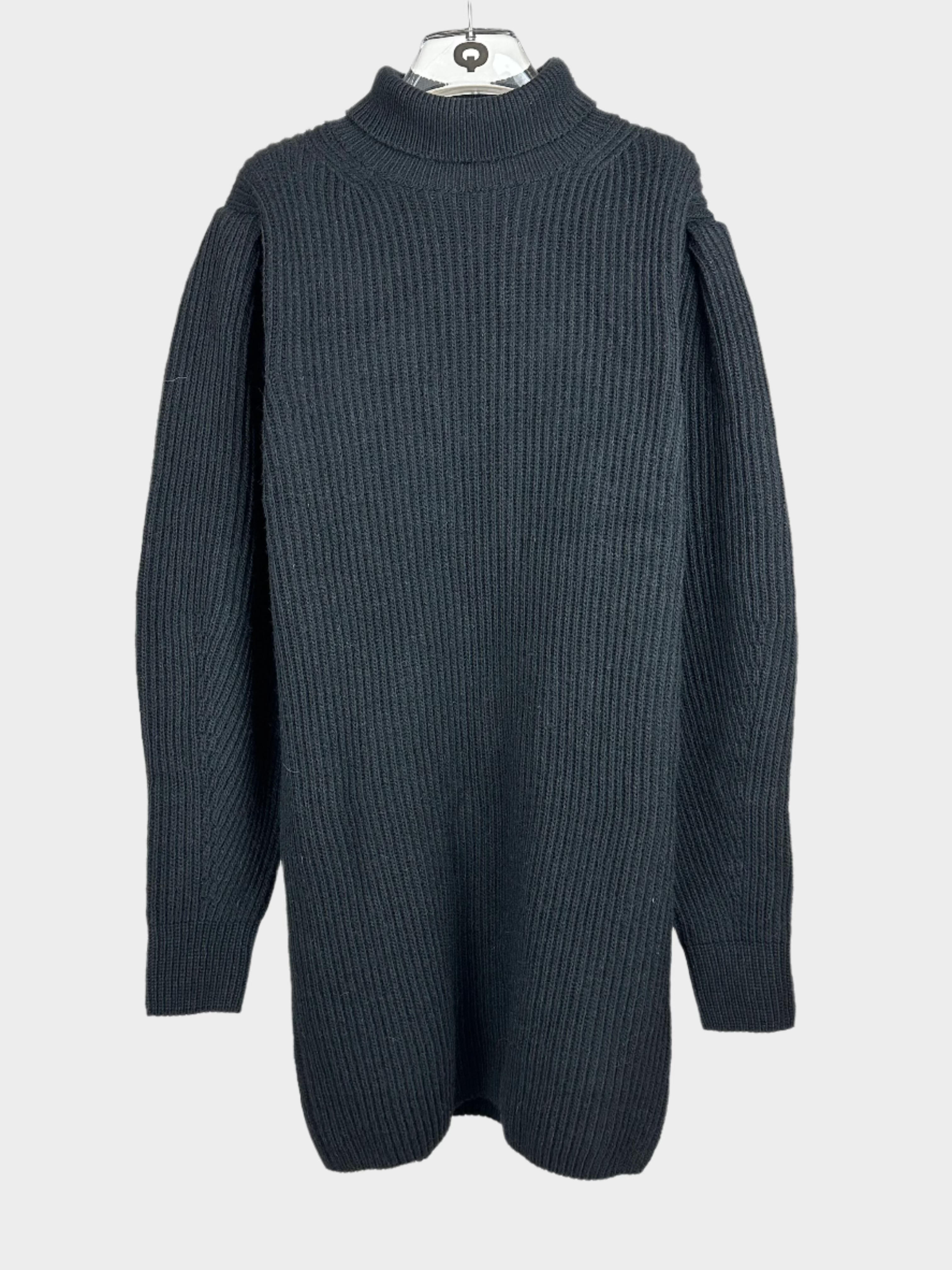 Knitted Turtleneck Dress