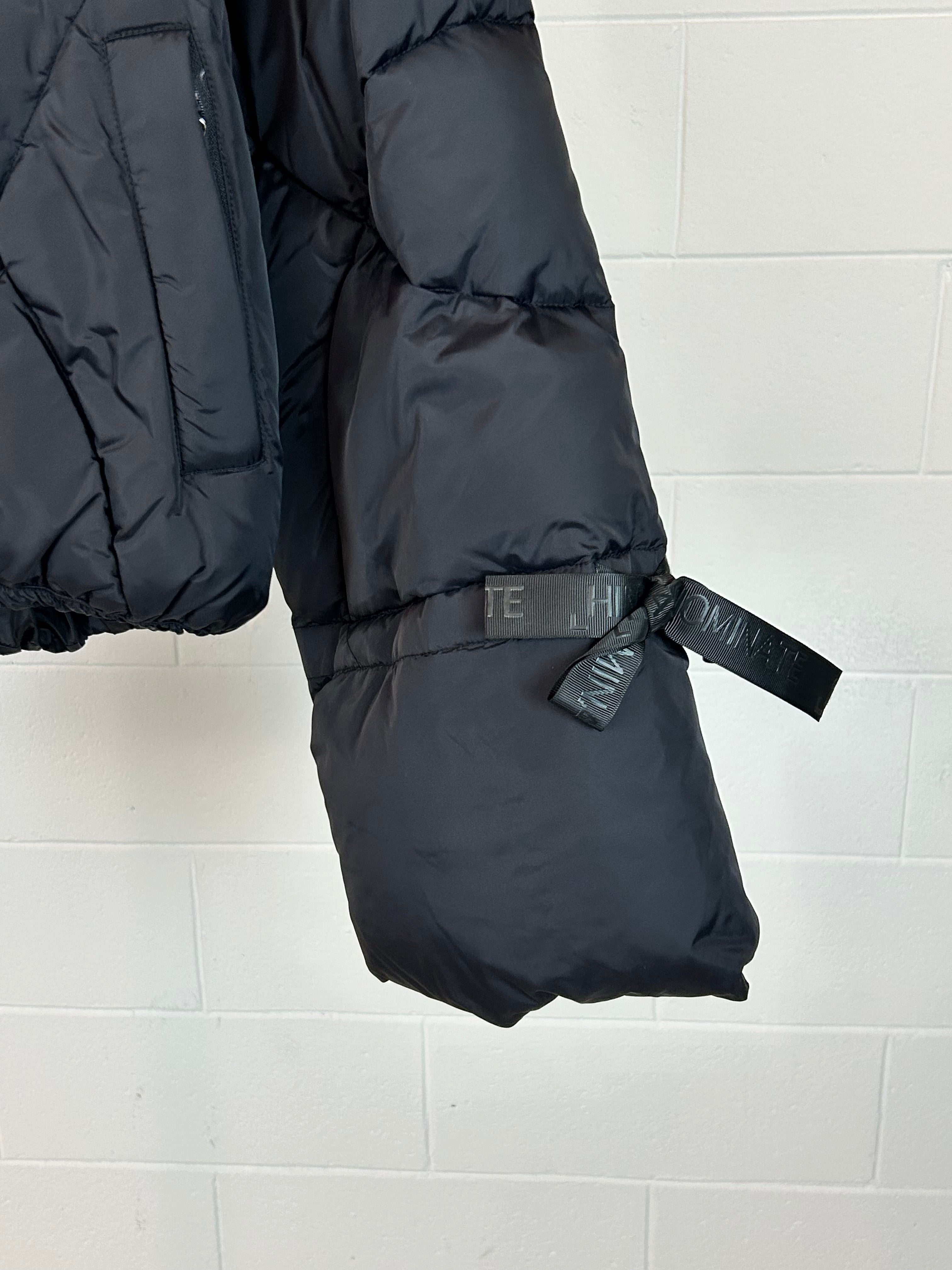 Puffer Jacket With Bow
