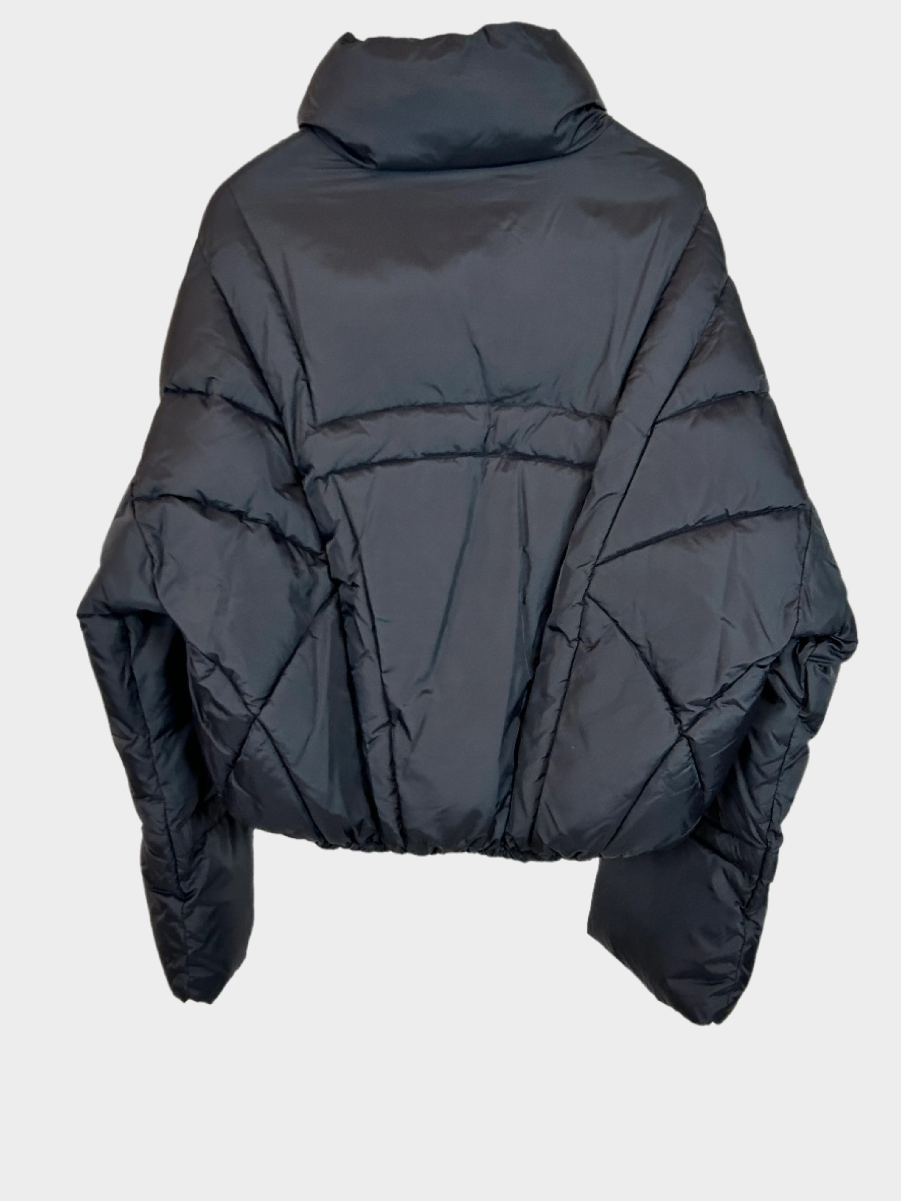 Puffer Jacket With Bow