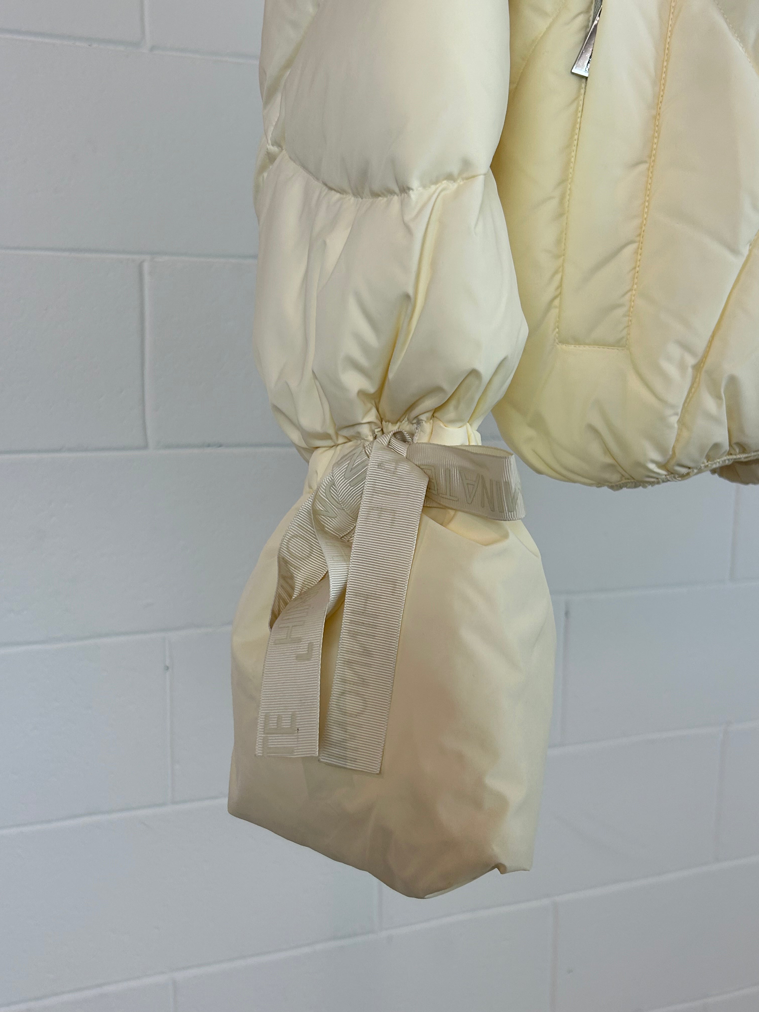 Puffer Jacket With Bow
