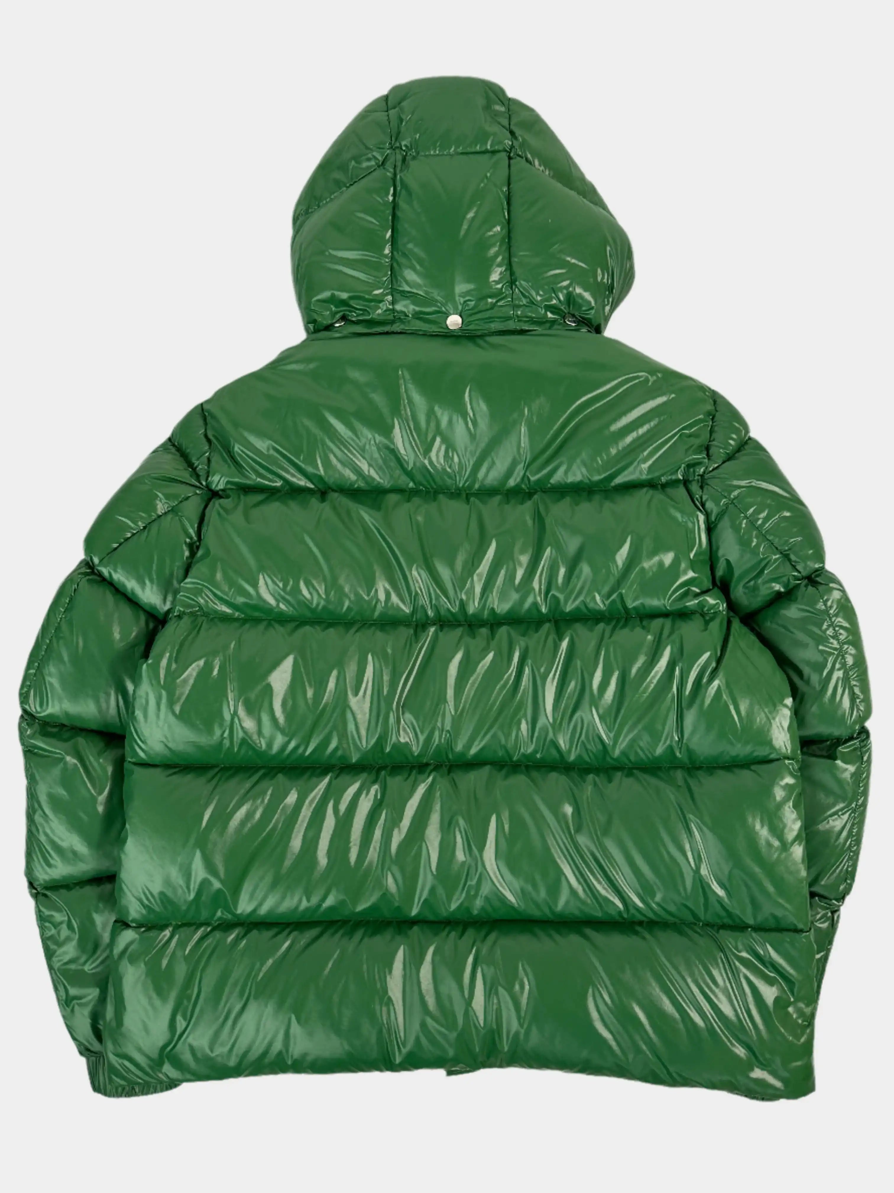 Piumino verde foresta