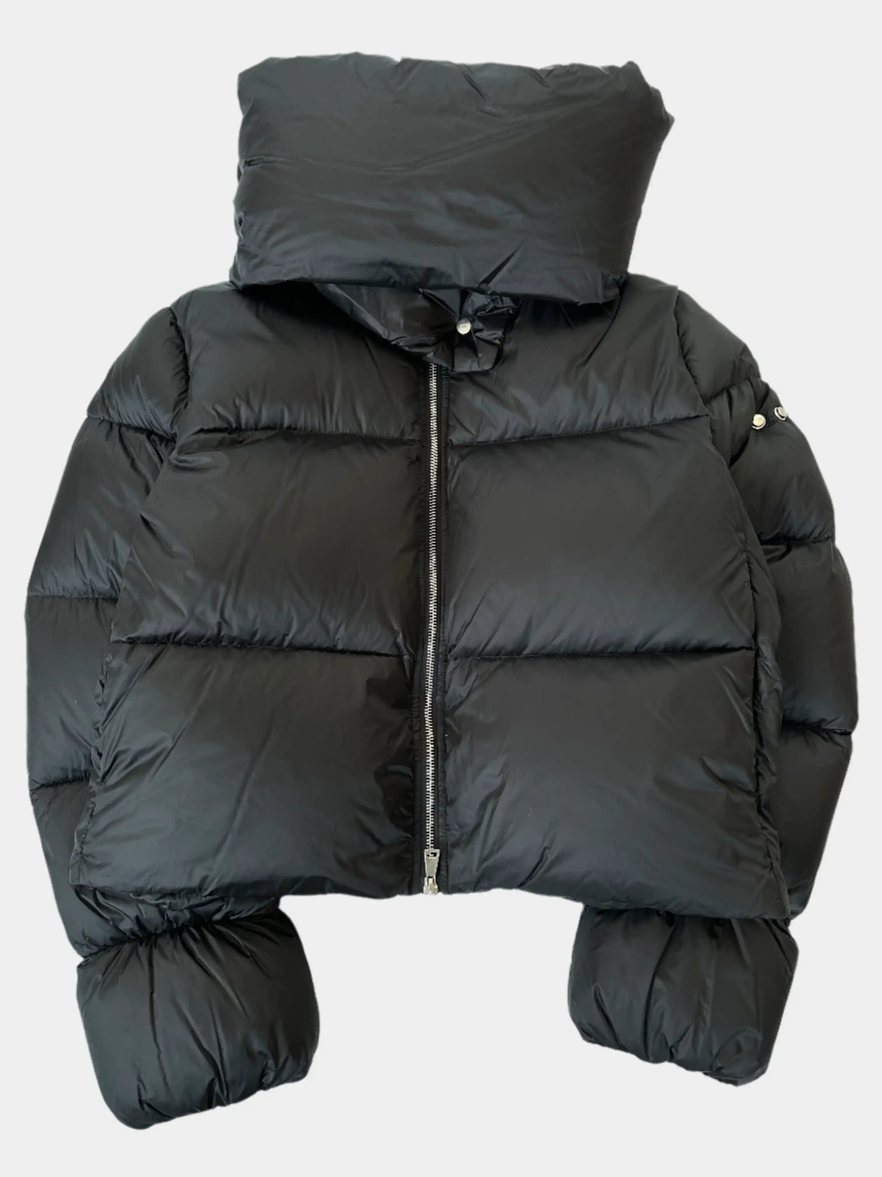 Piumino imbottito nero