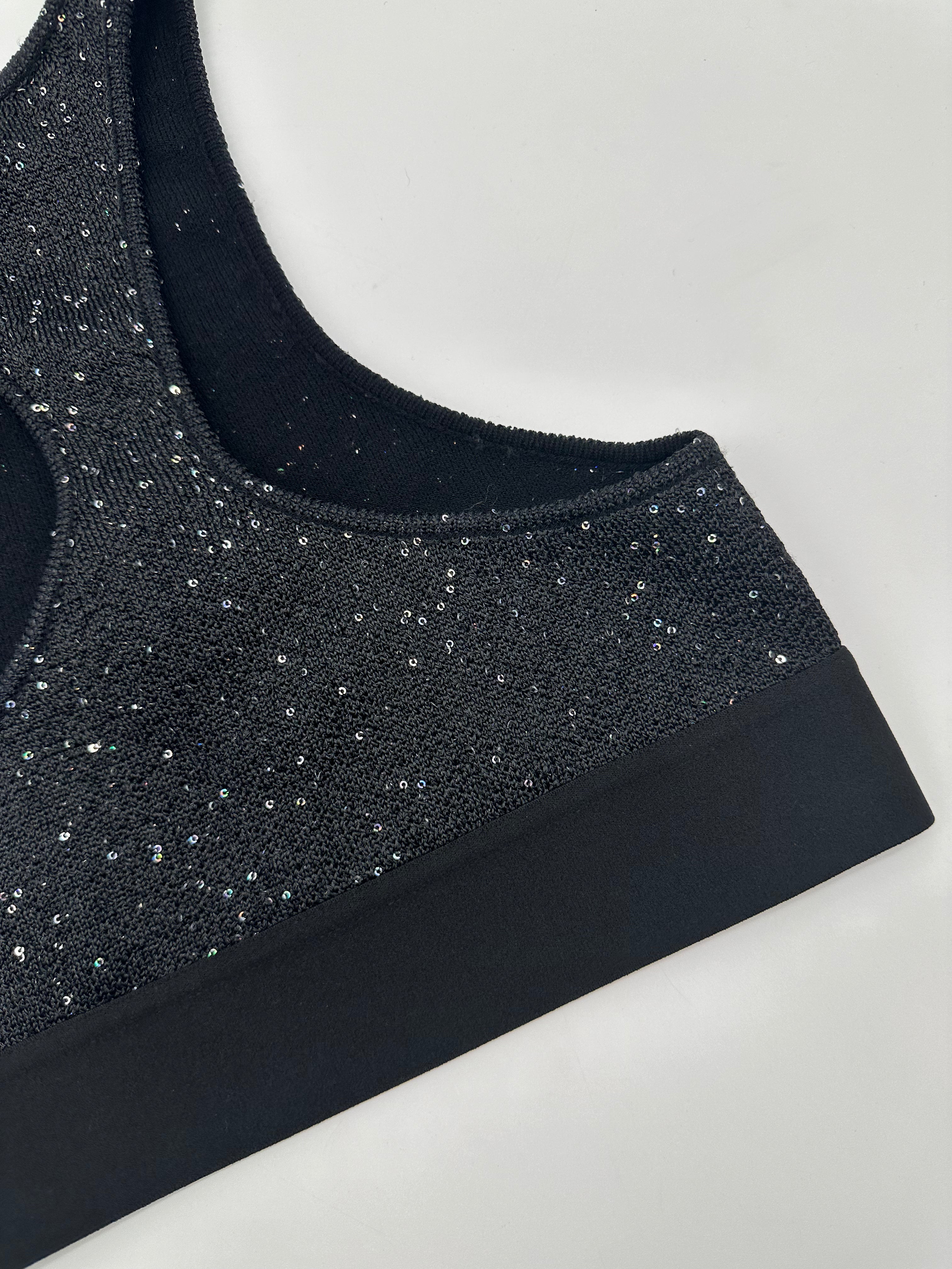 Soiree Knit Logo Top