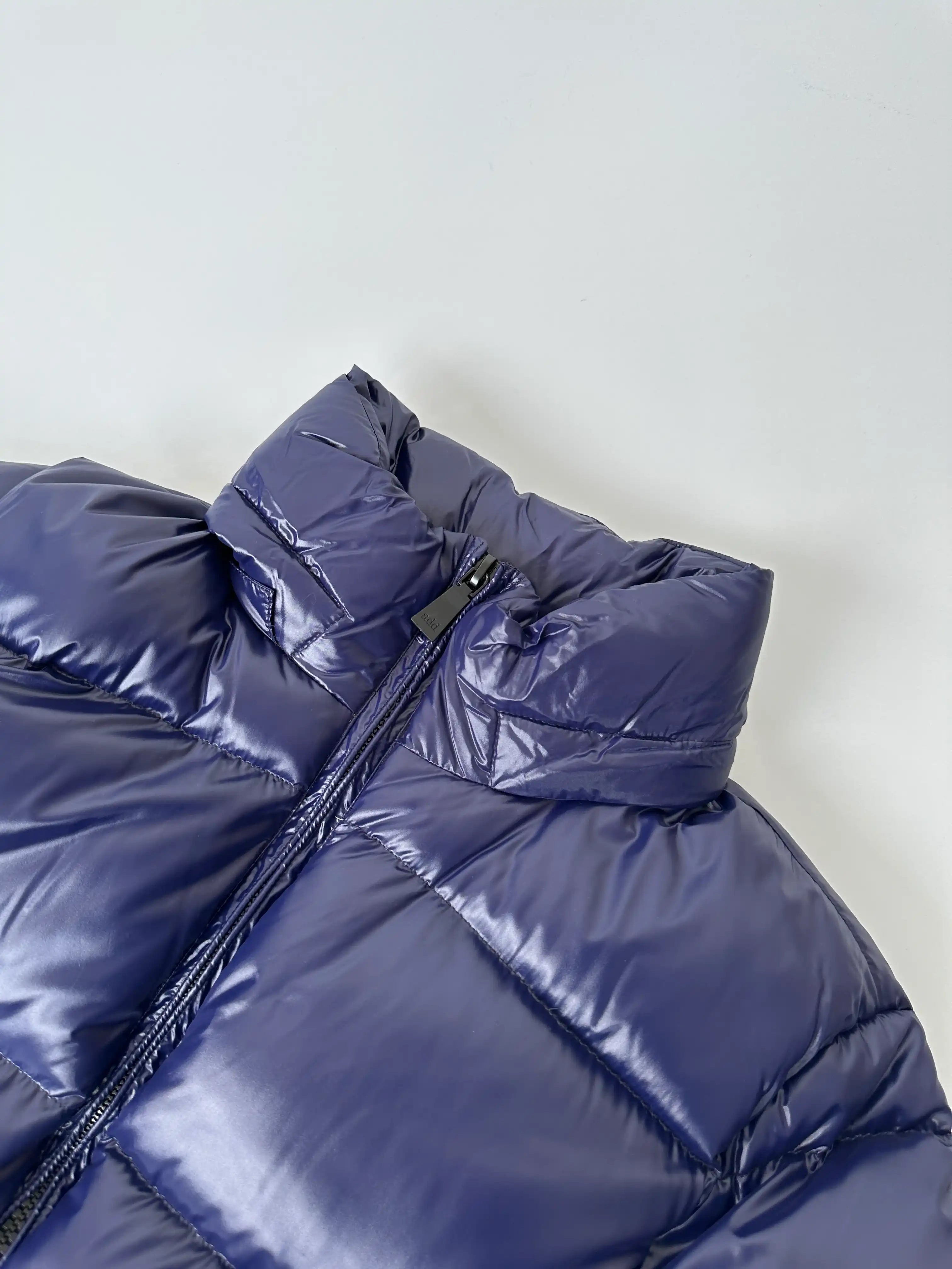 Giacca con cappuccio rimovibile blu navy