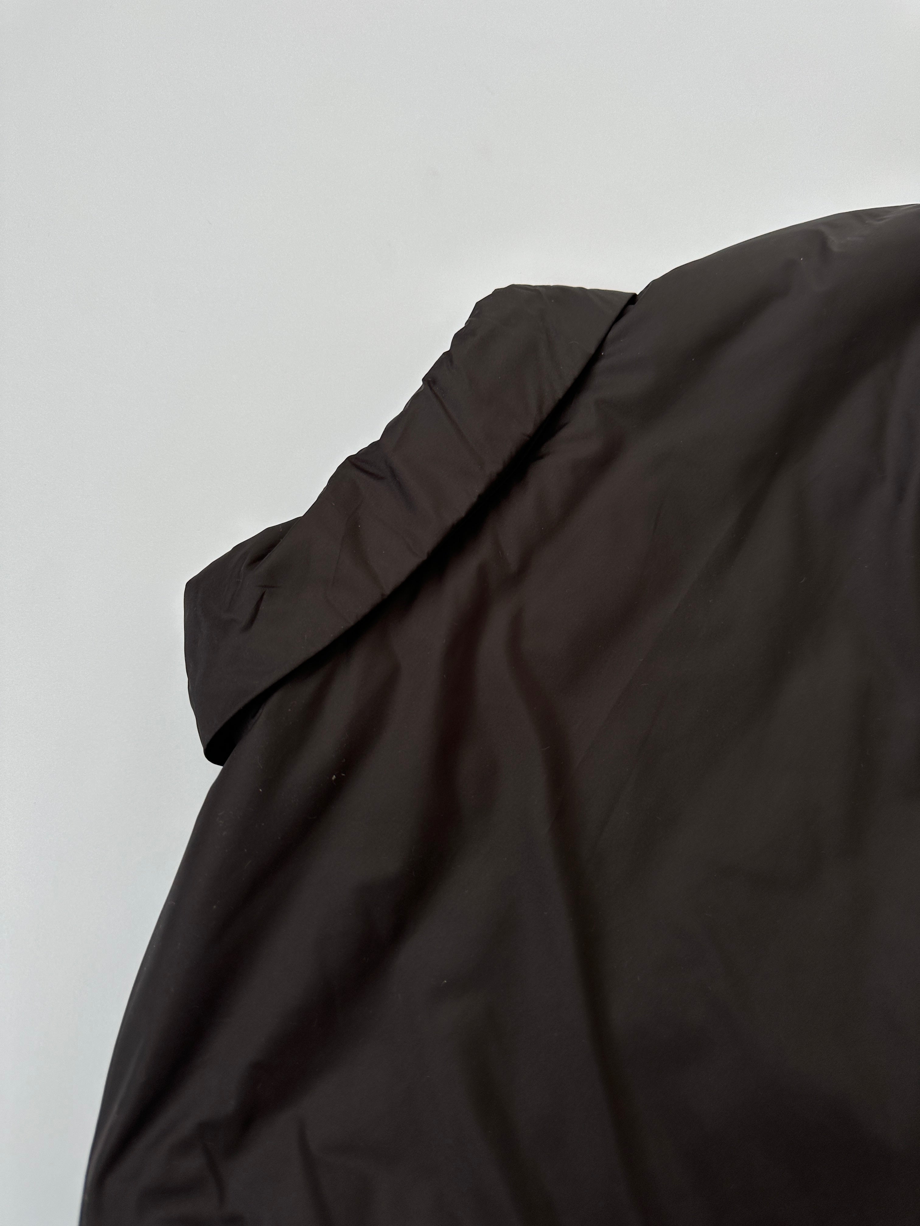 Black Down Shirt Jacket