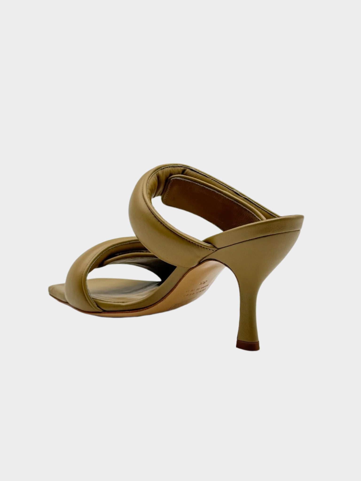 Sandali Cammello Con Doppia Fascia
