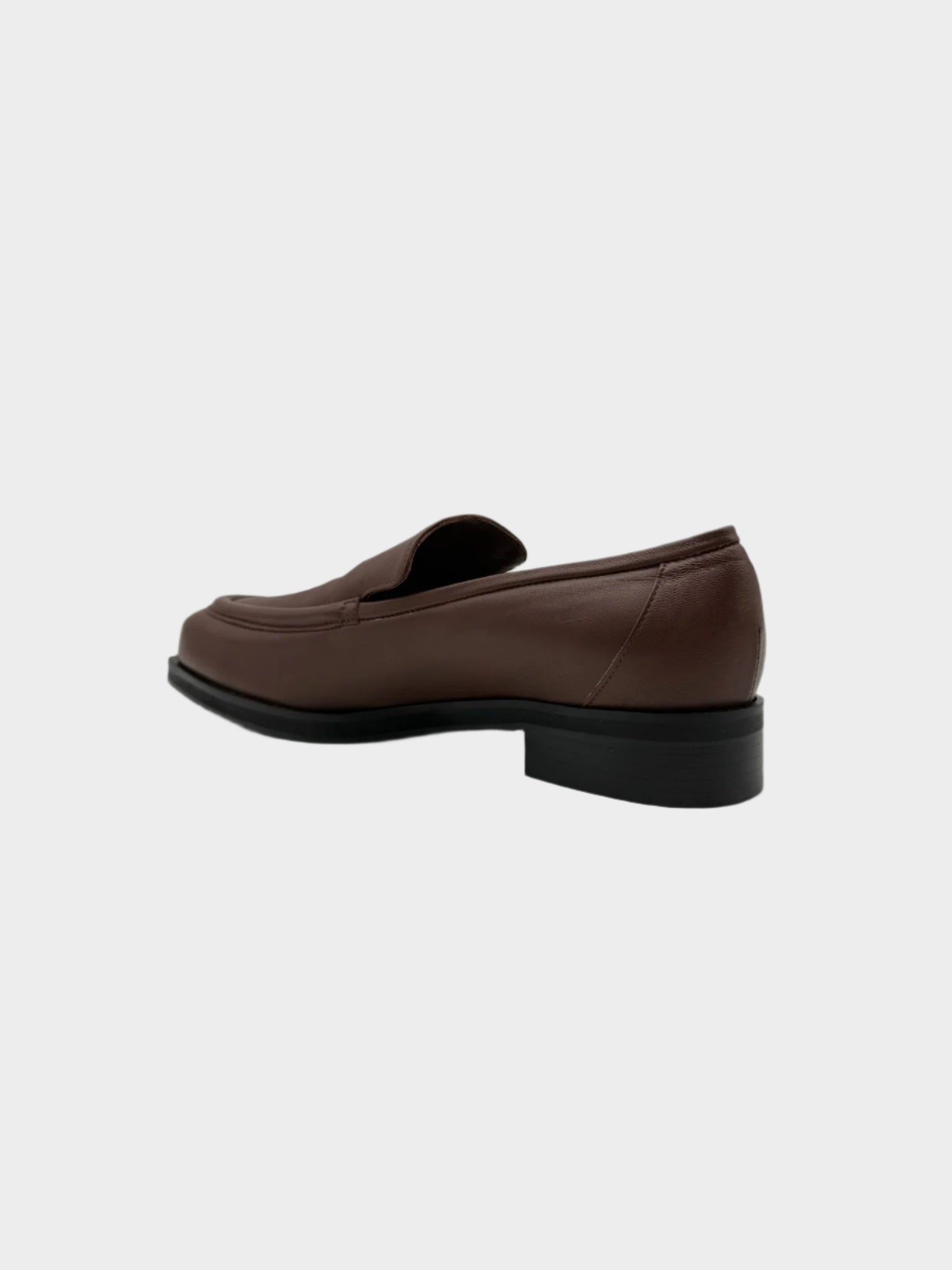 Mocassini Marroni In Pelle
