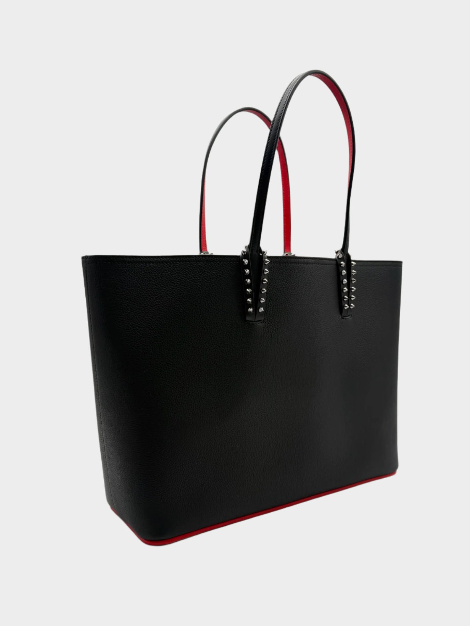 Borsa Cabata Large Nera Con Borchie