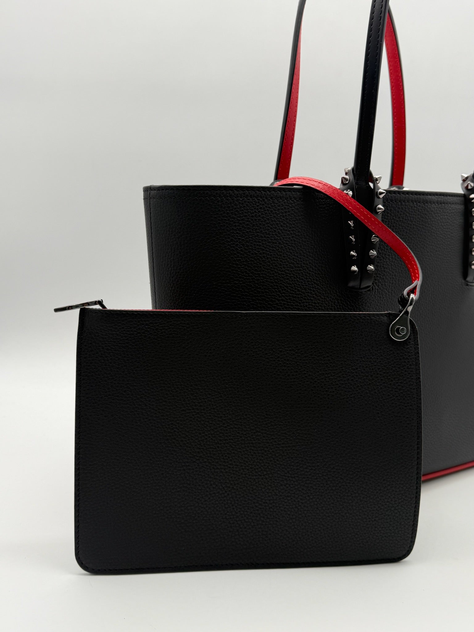 Borsa Cabata Small Nera Con Borchie