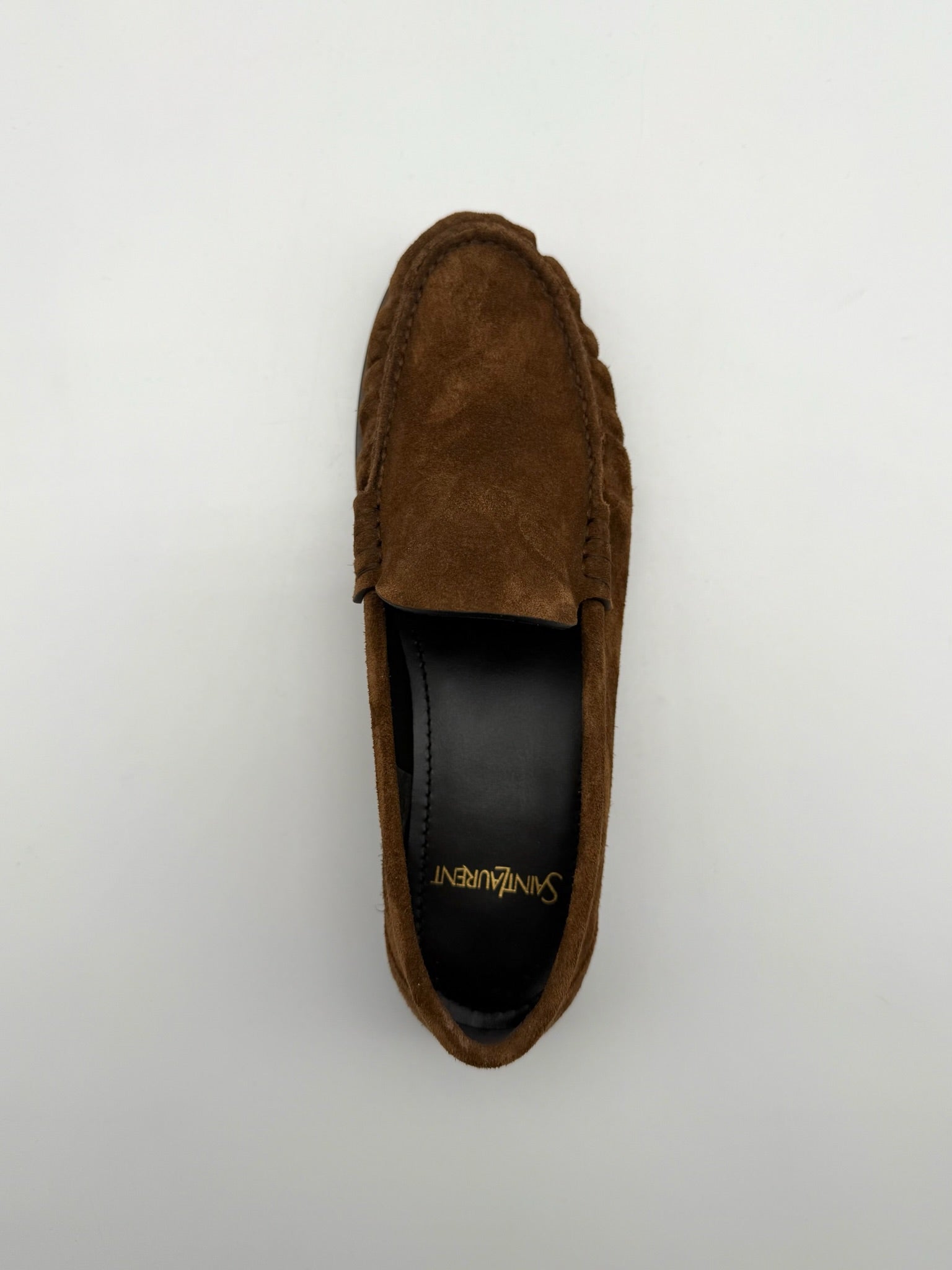 Mocassino Marrone In Suede