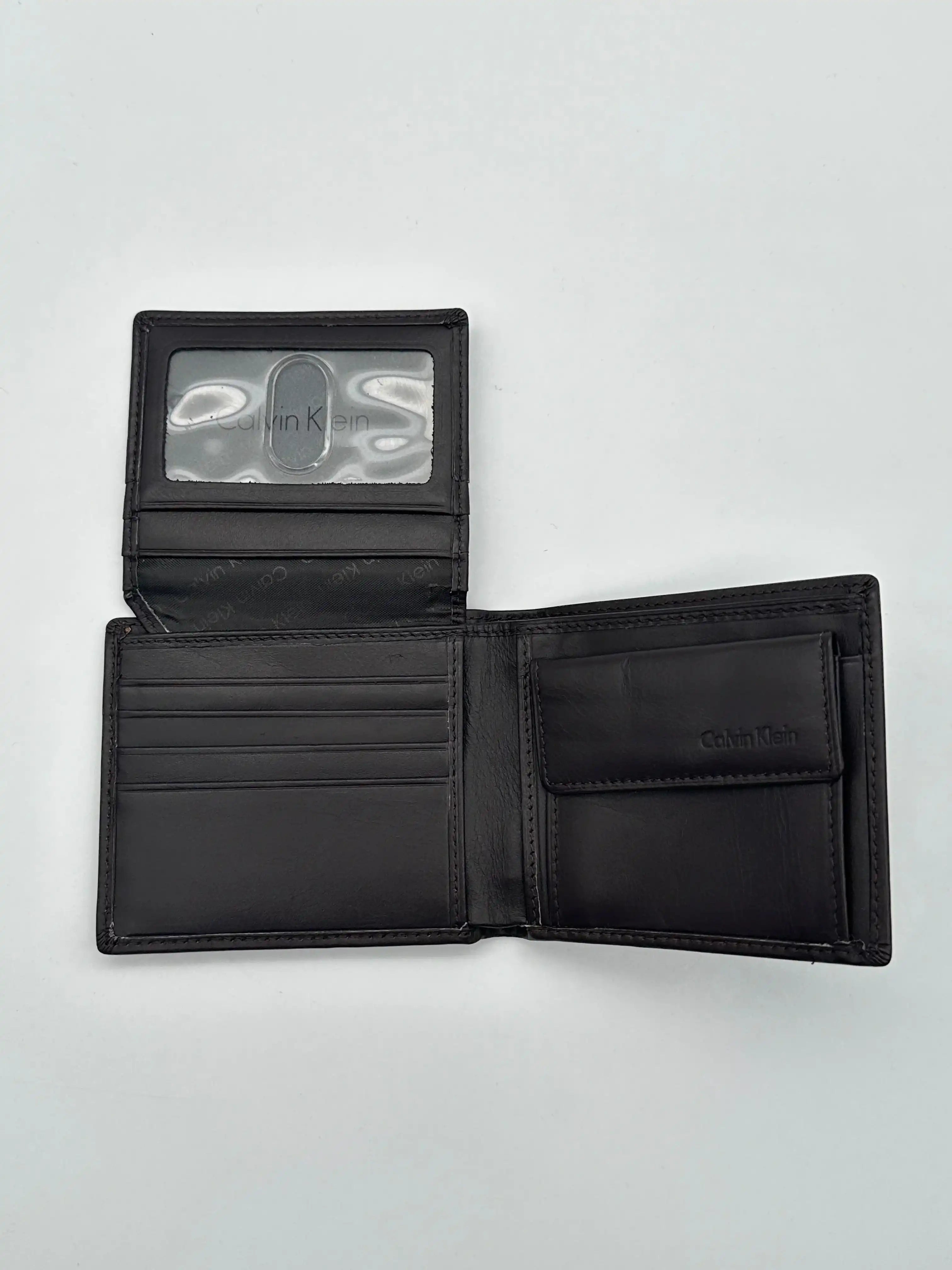 CK Leather Wallet with Keychain