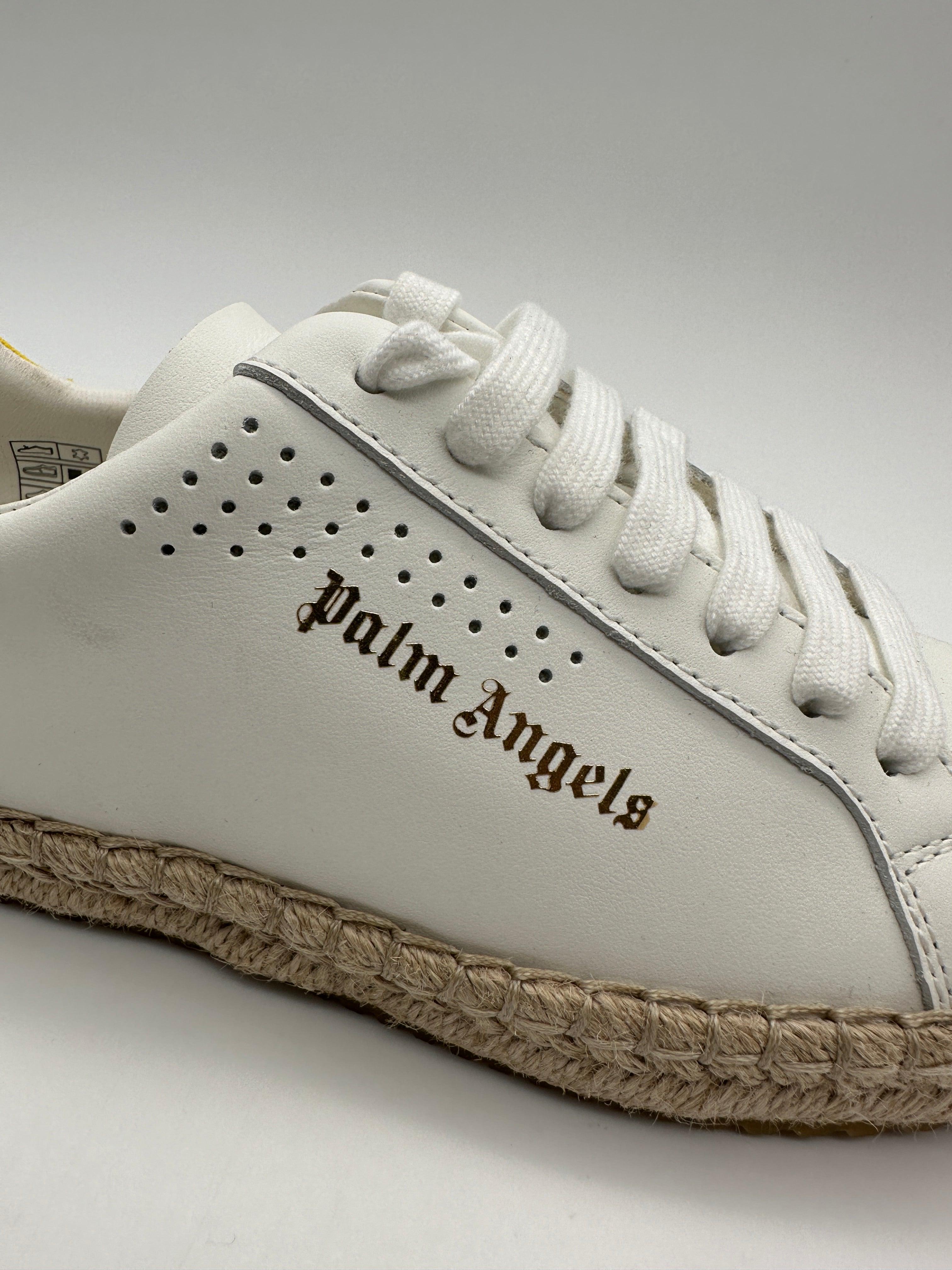 White Yellow Espadrilles