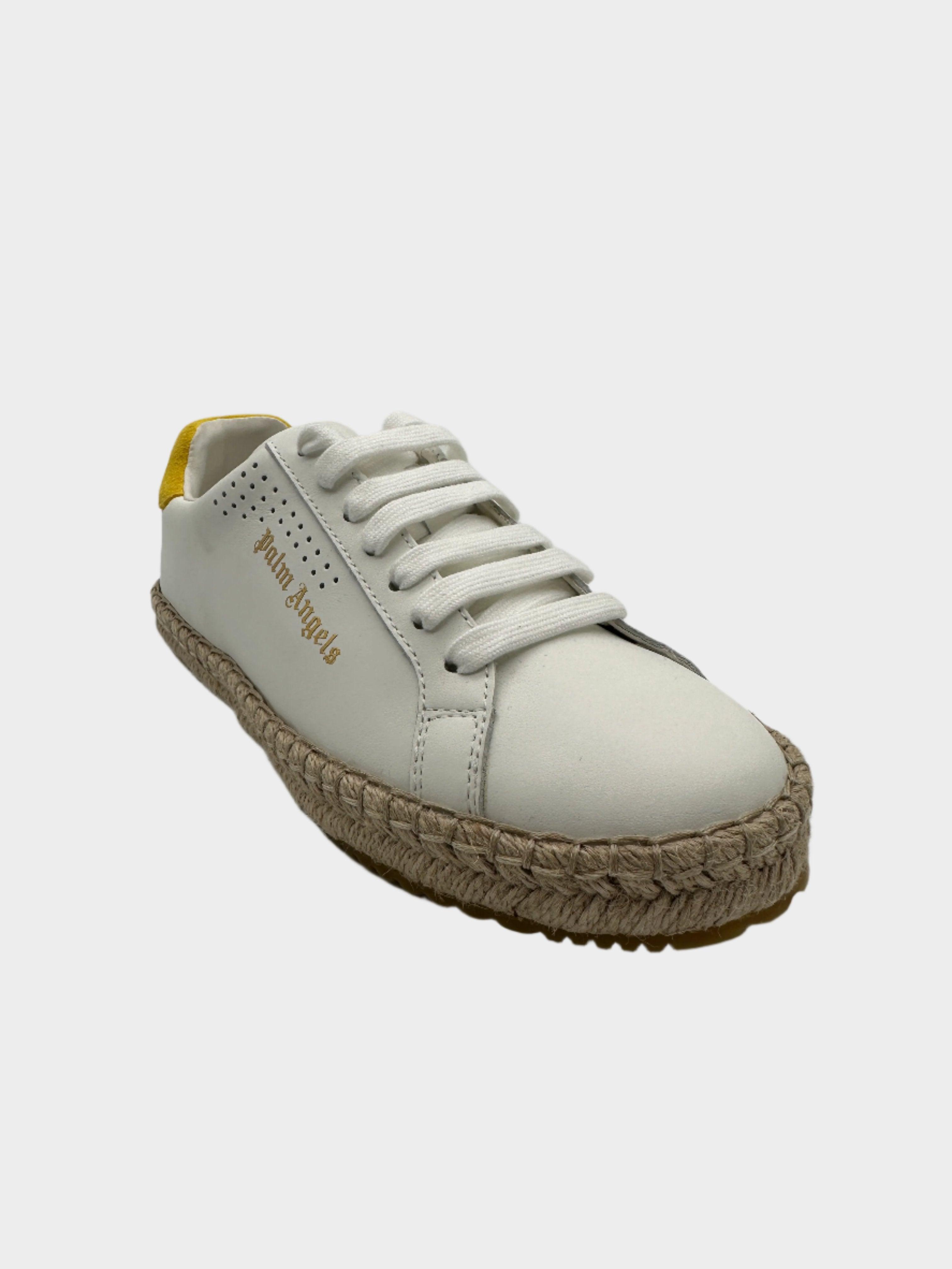 White Yellow Espadrilles