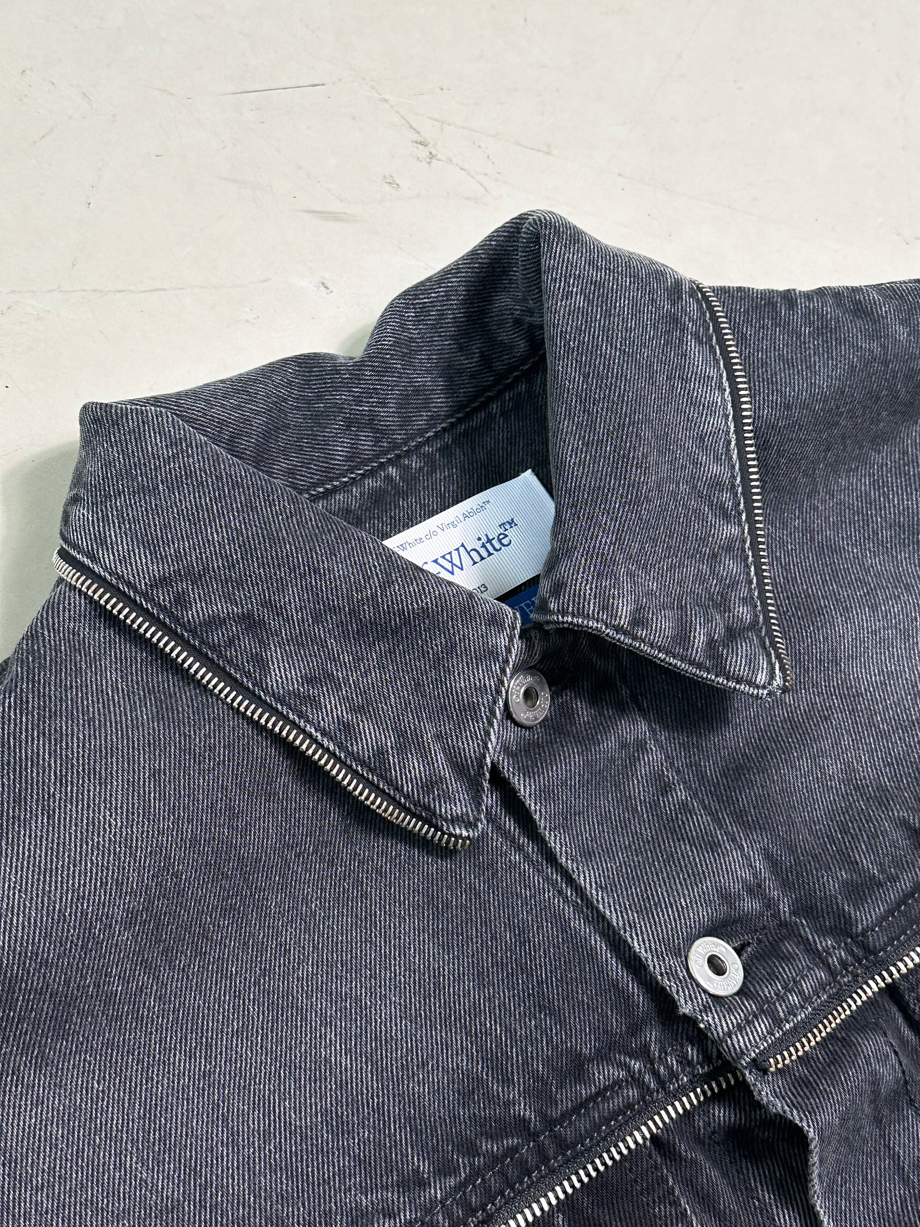 Zipped Denim Jacket