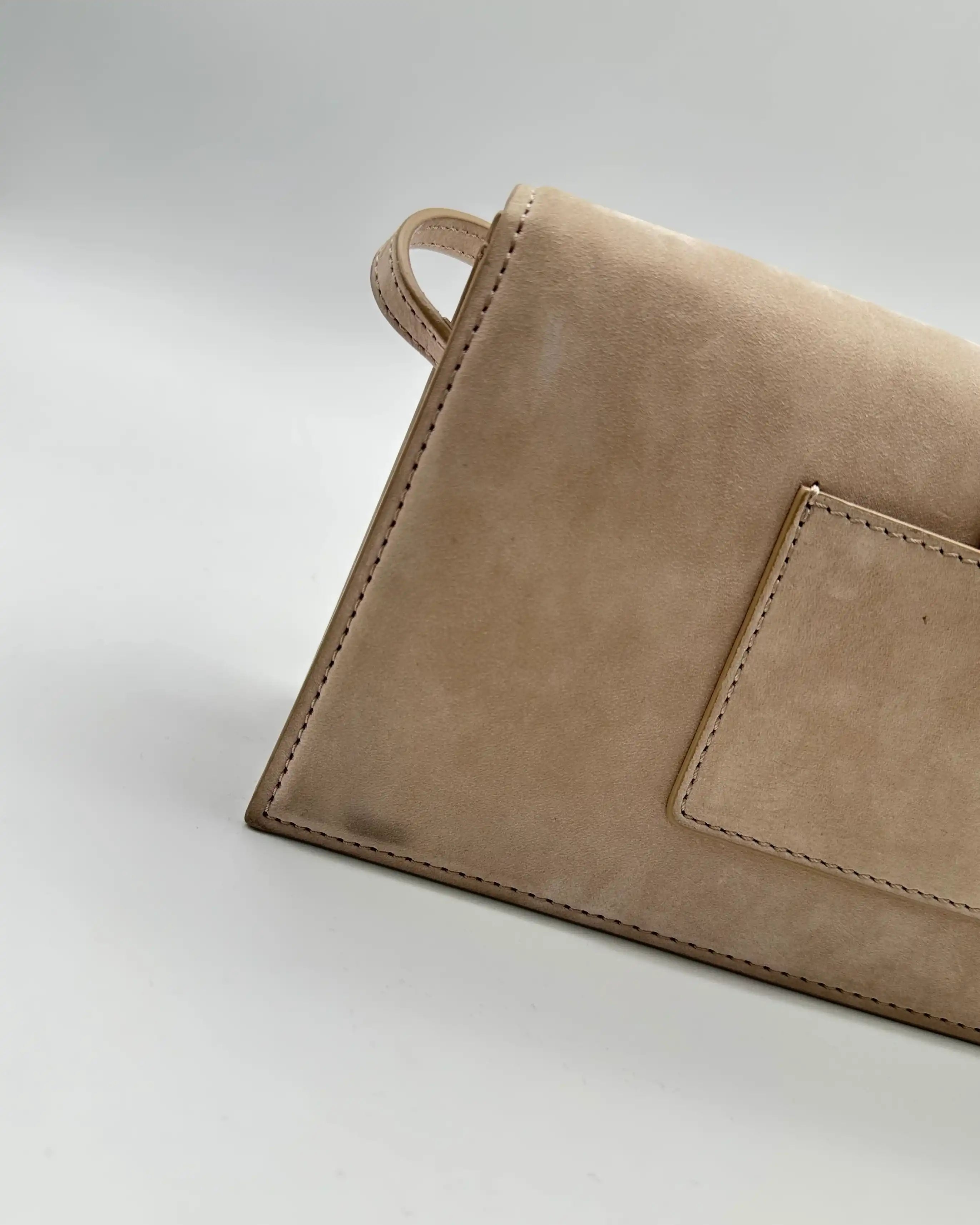 Borsa Le Bambino Long In Pelle Beige