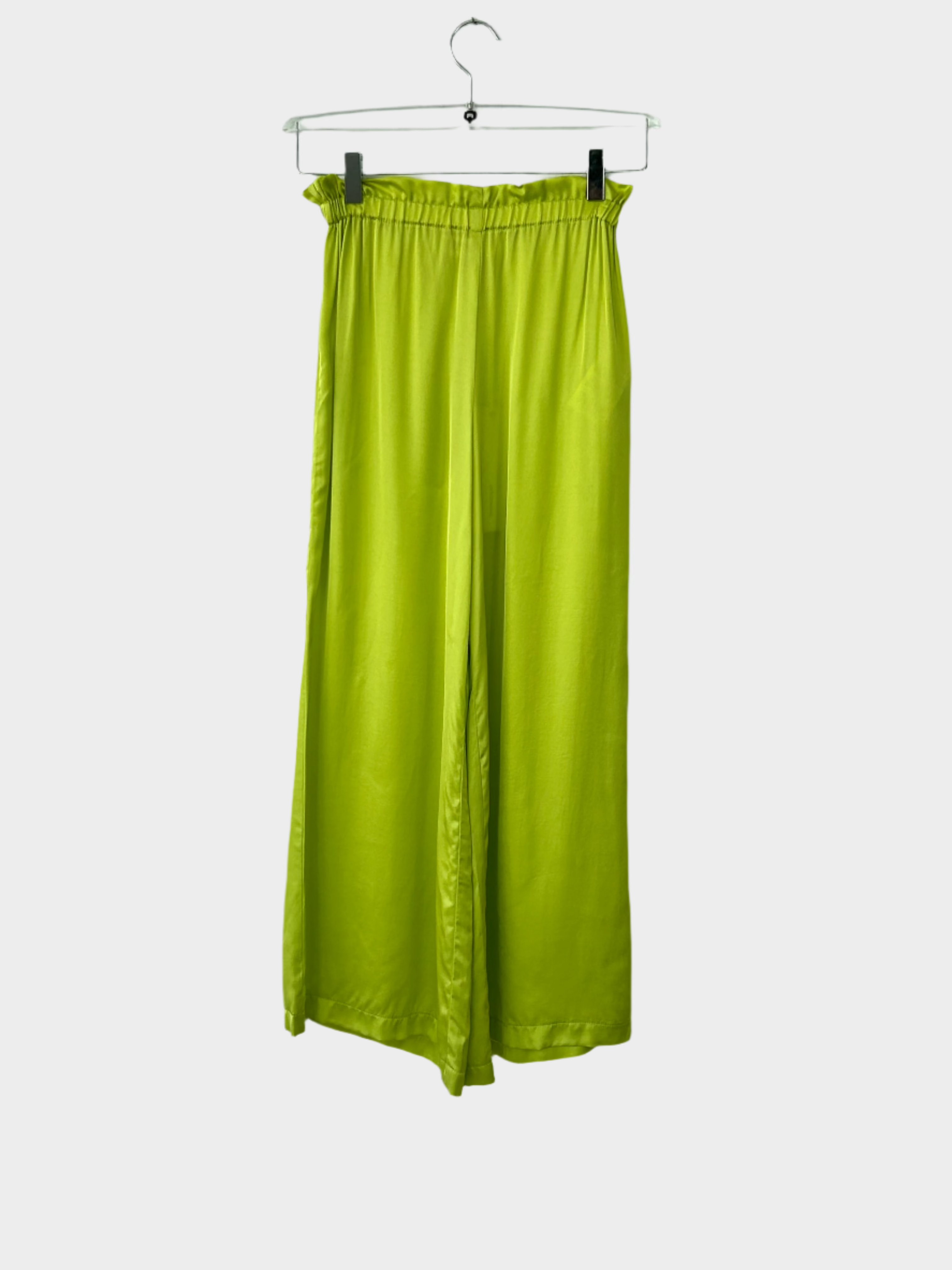 Yellow Viscose Trousers