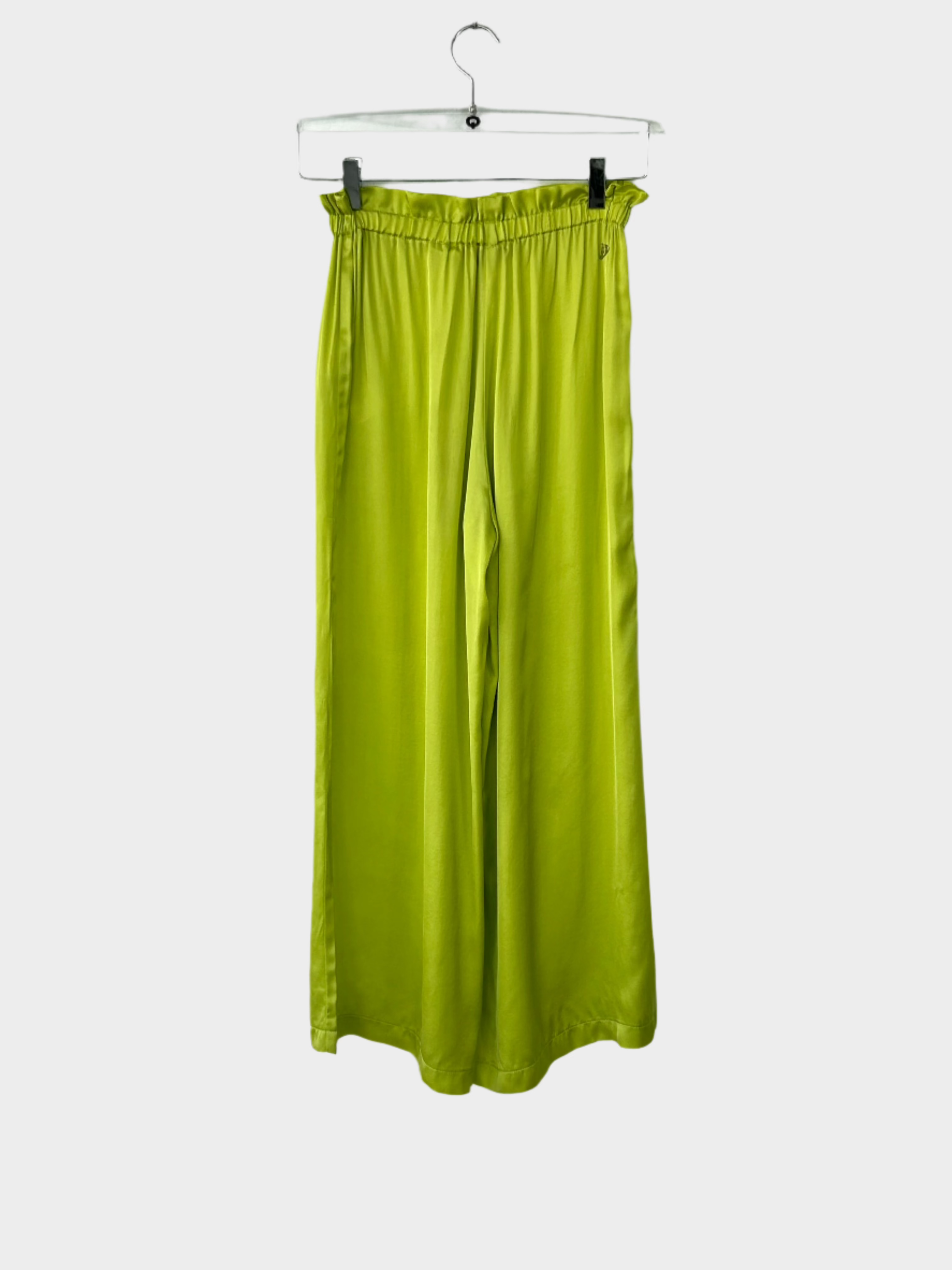 Yellow Viscose Trousers