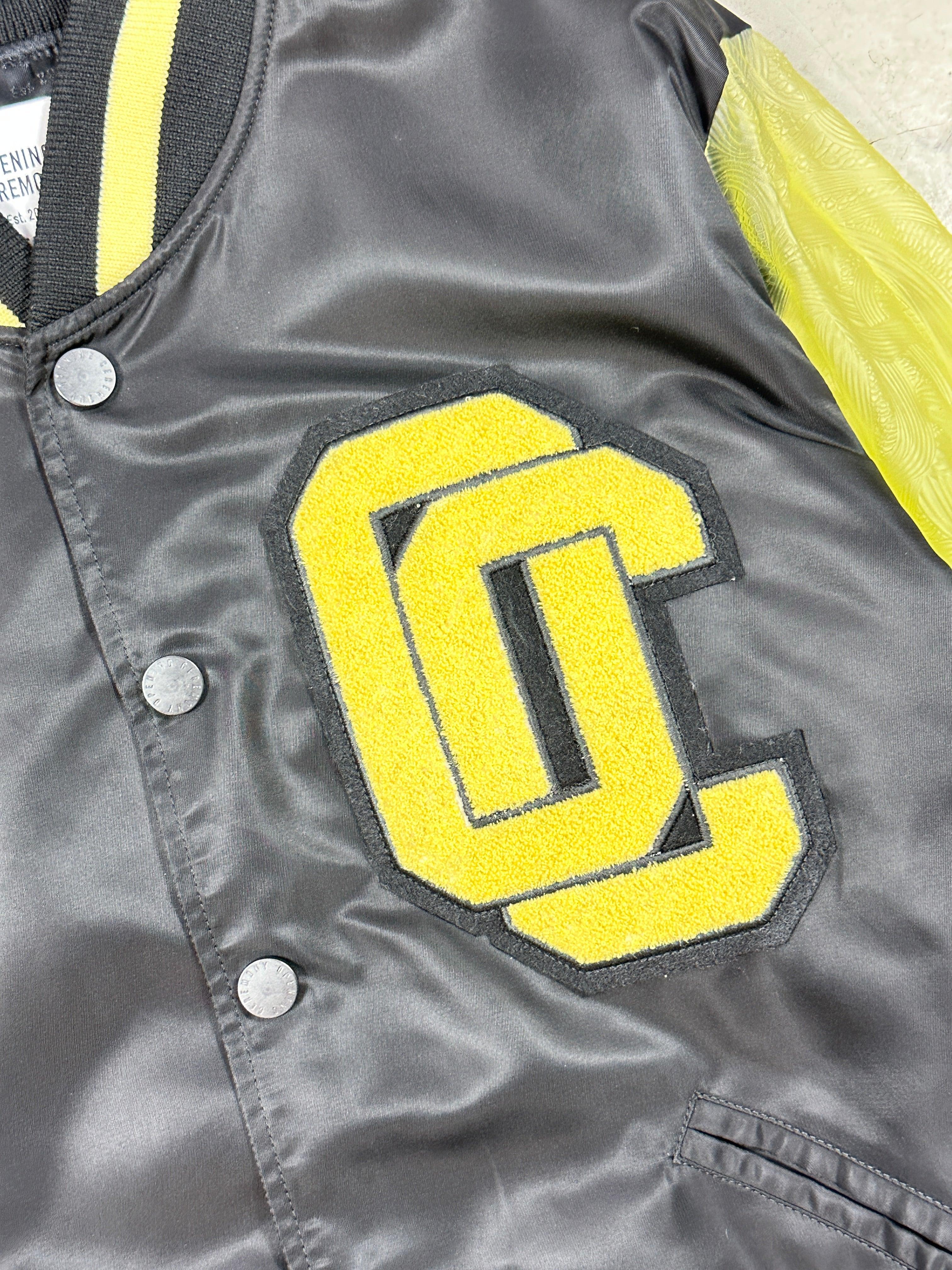 Two-tone bomber jacket