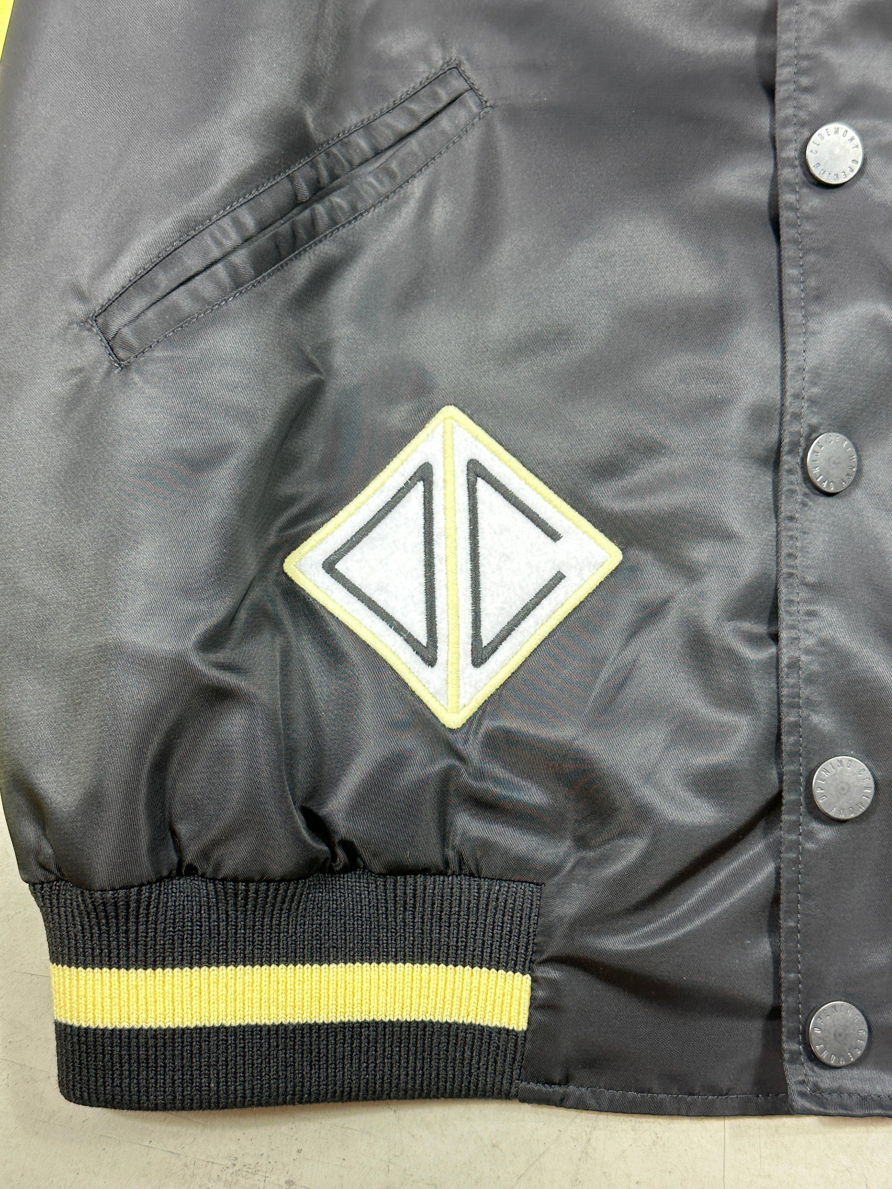 Two-tone bomber jacket