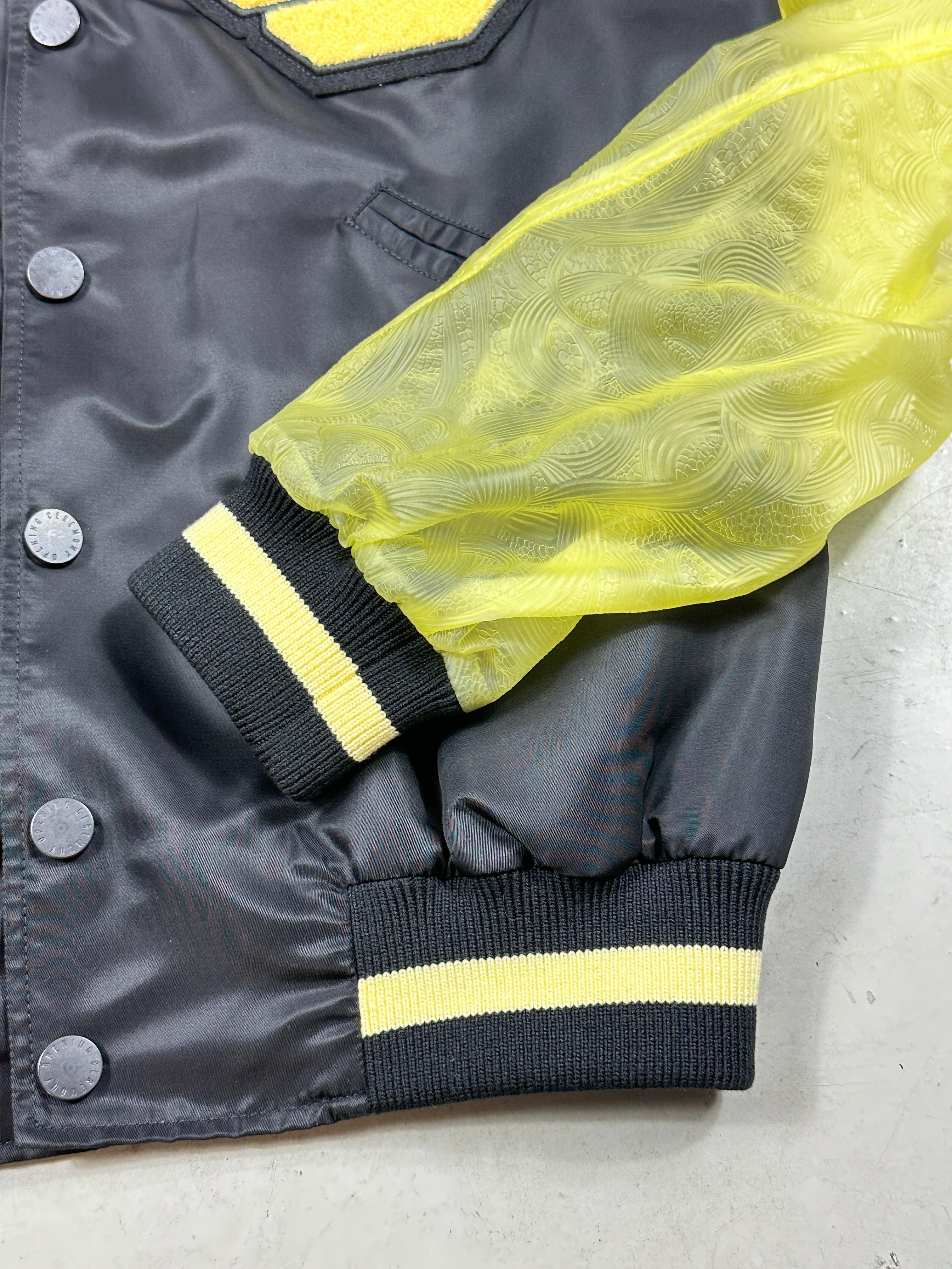 Two-tone bomber jacket