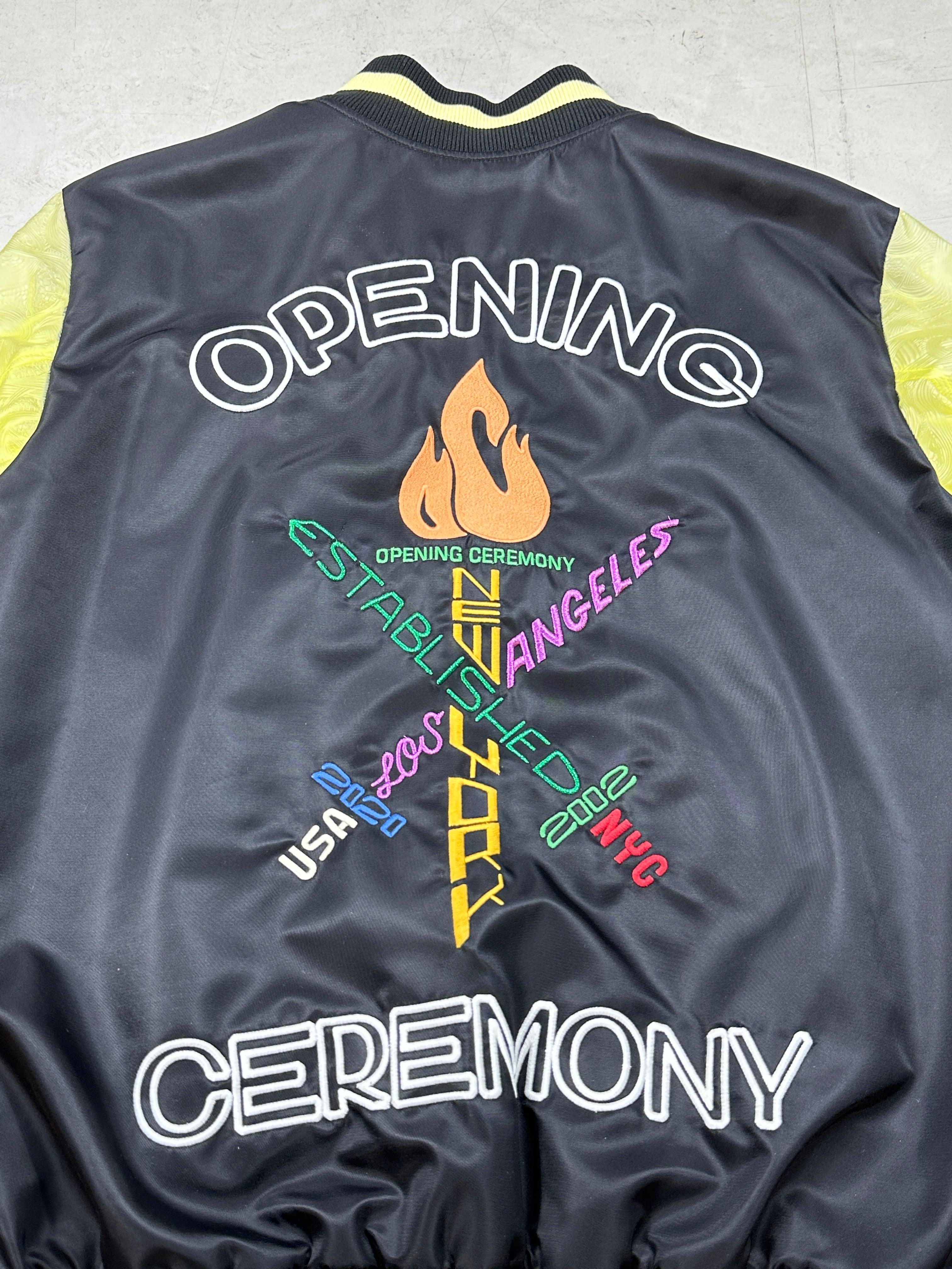Two-tone bomber jacket
