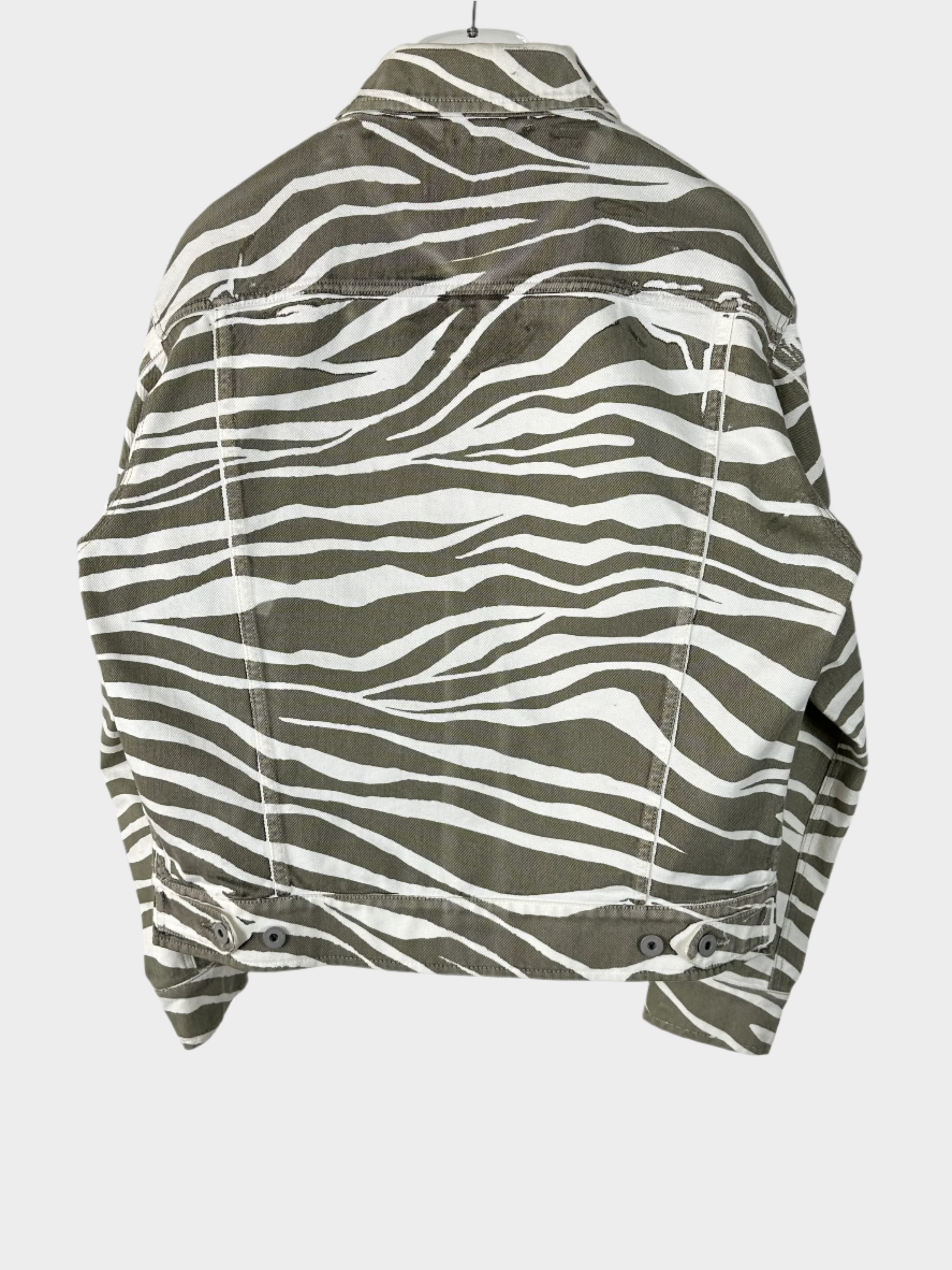 Zebra Denim Jacket