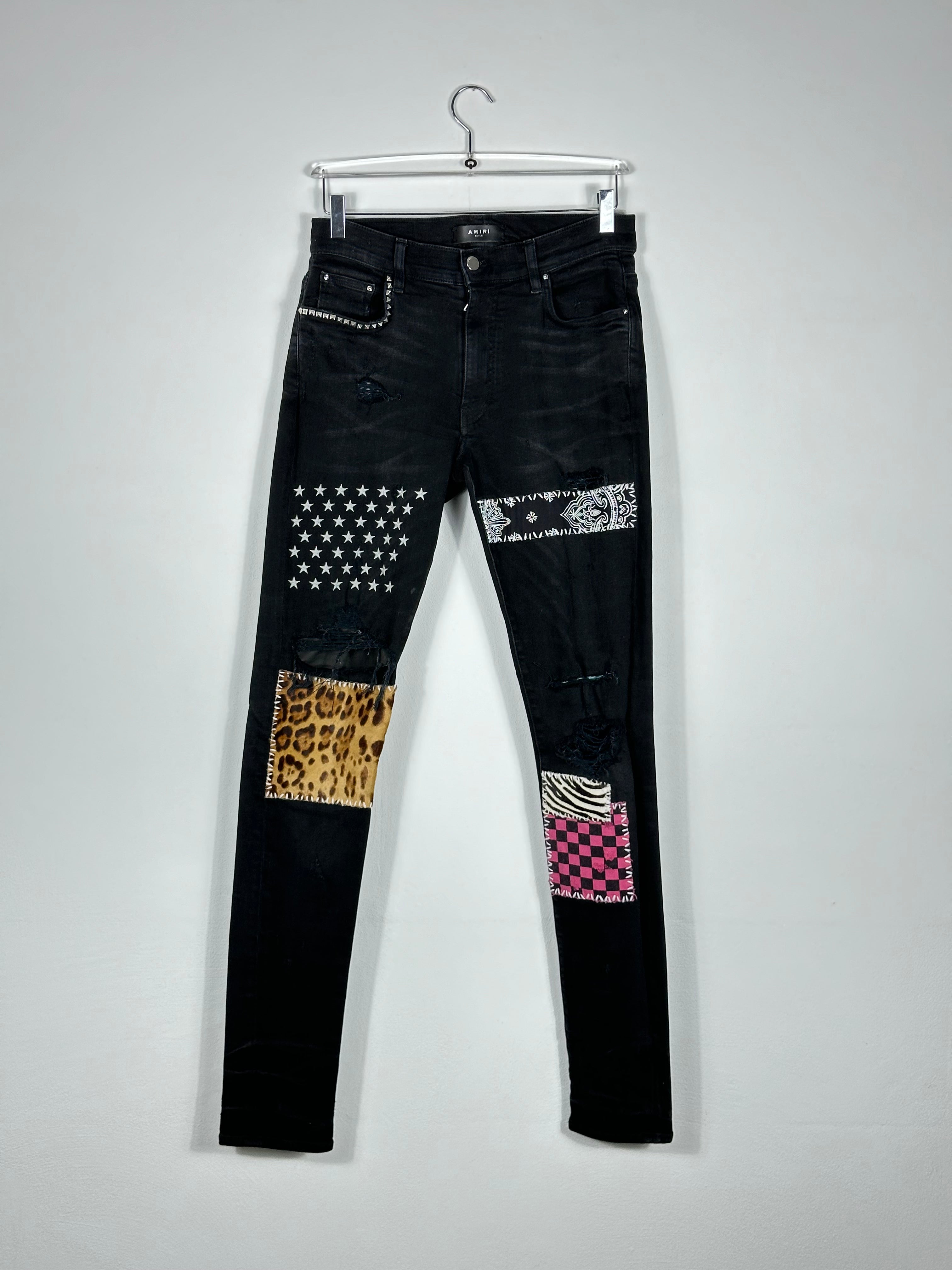 Jeans With Studs by Sfera Ebbasta