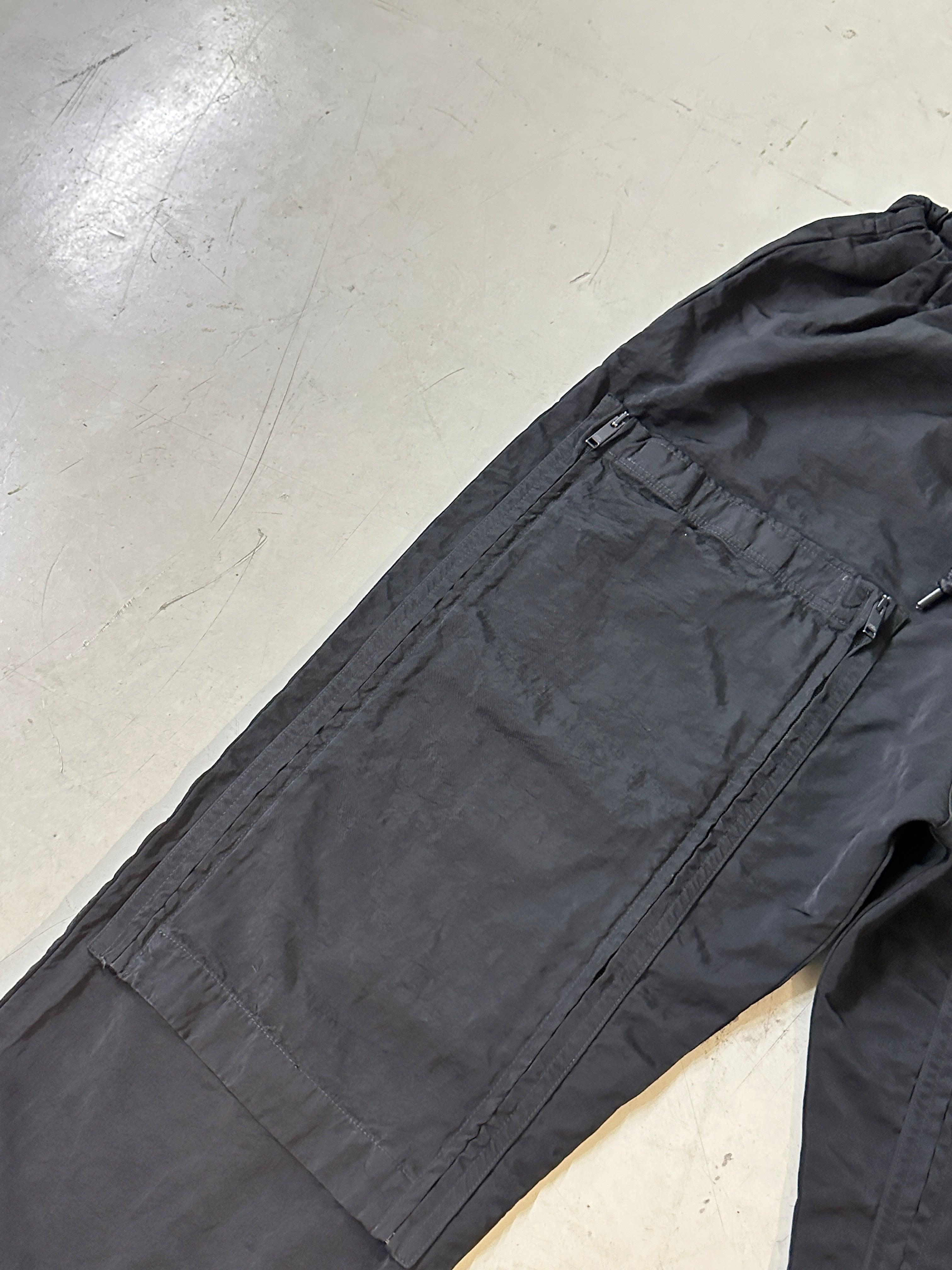 Nylon Cargo Pants